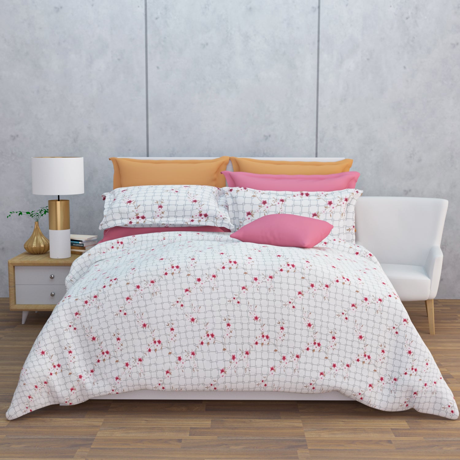 Elegant Collection Bedsheet Set | Cotton Rich