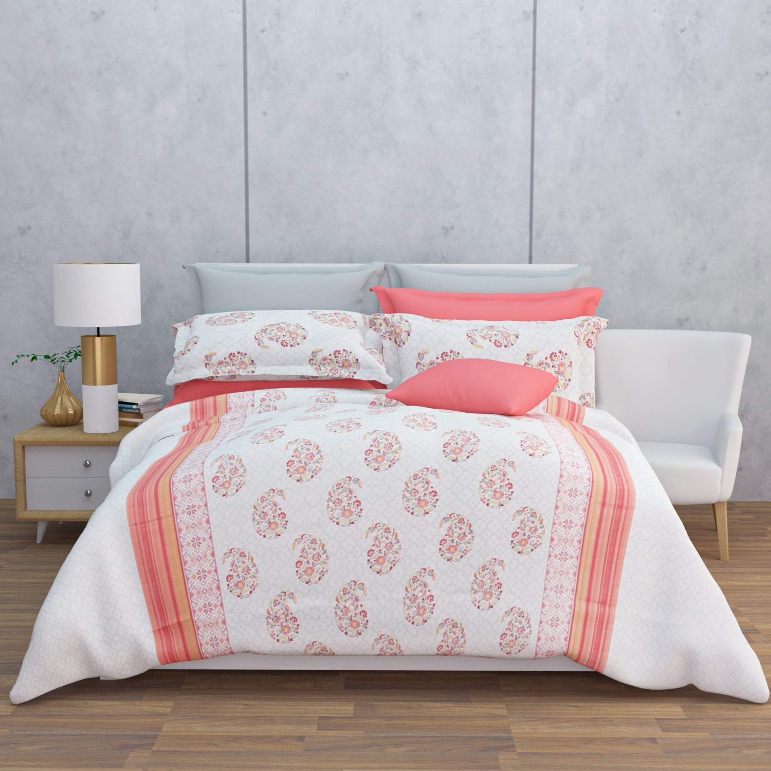 Elegant Collection Bedsheet Set | Cotton Rich