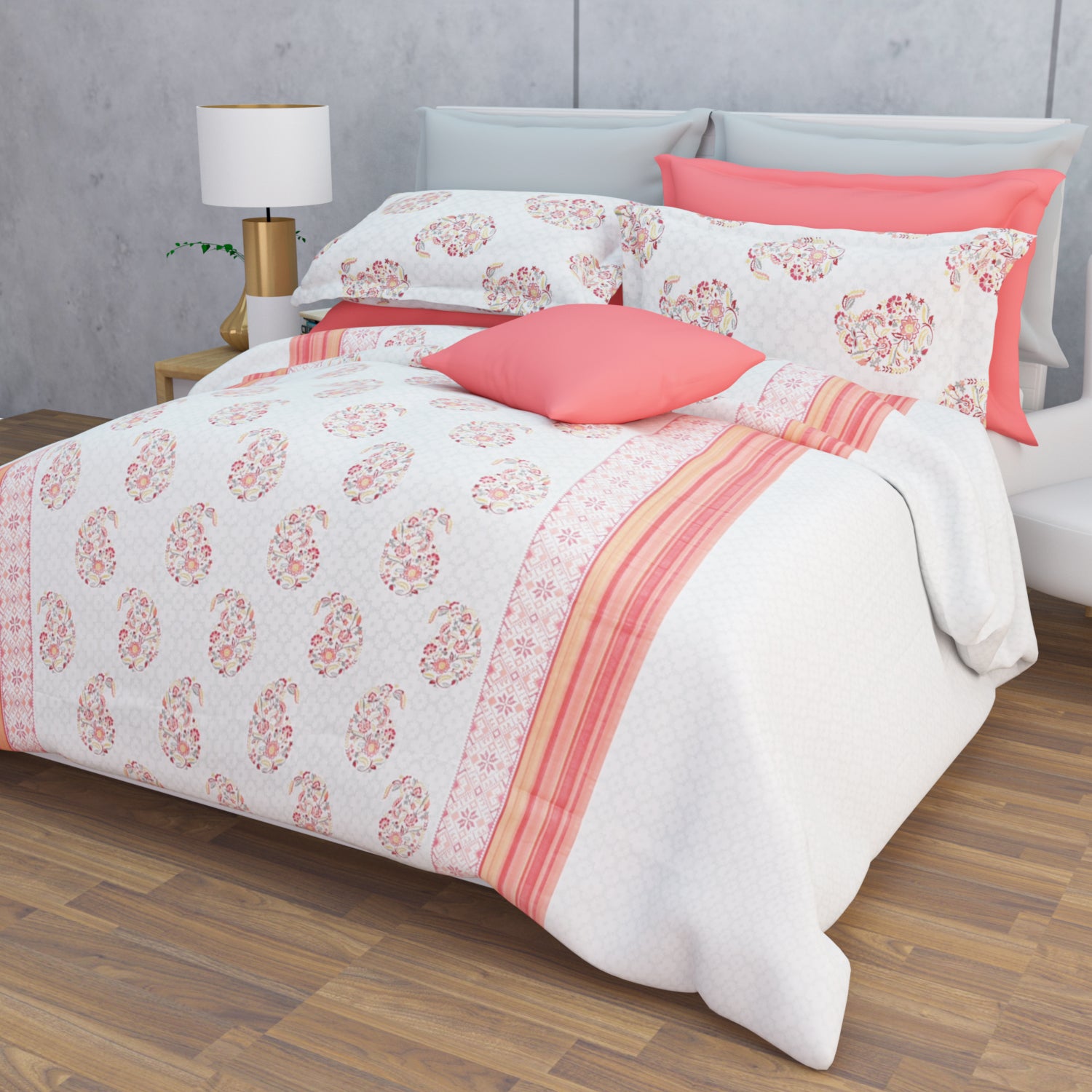Elegant Collection Bedsheet Set | Cotton Rich