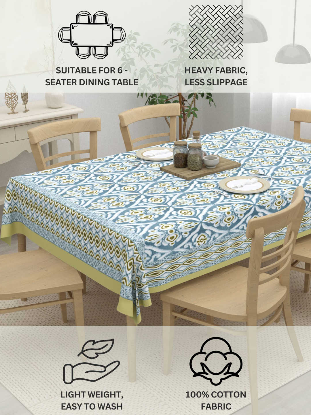 Sanskriti Table Linen Collection - Table Cover