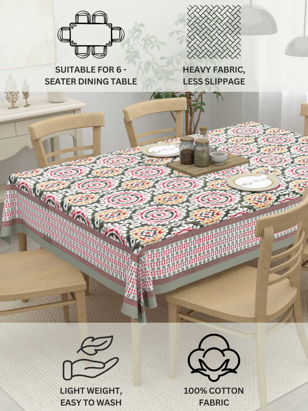 Sanskriti Table Linen Collection - Table Cover