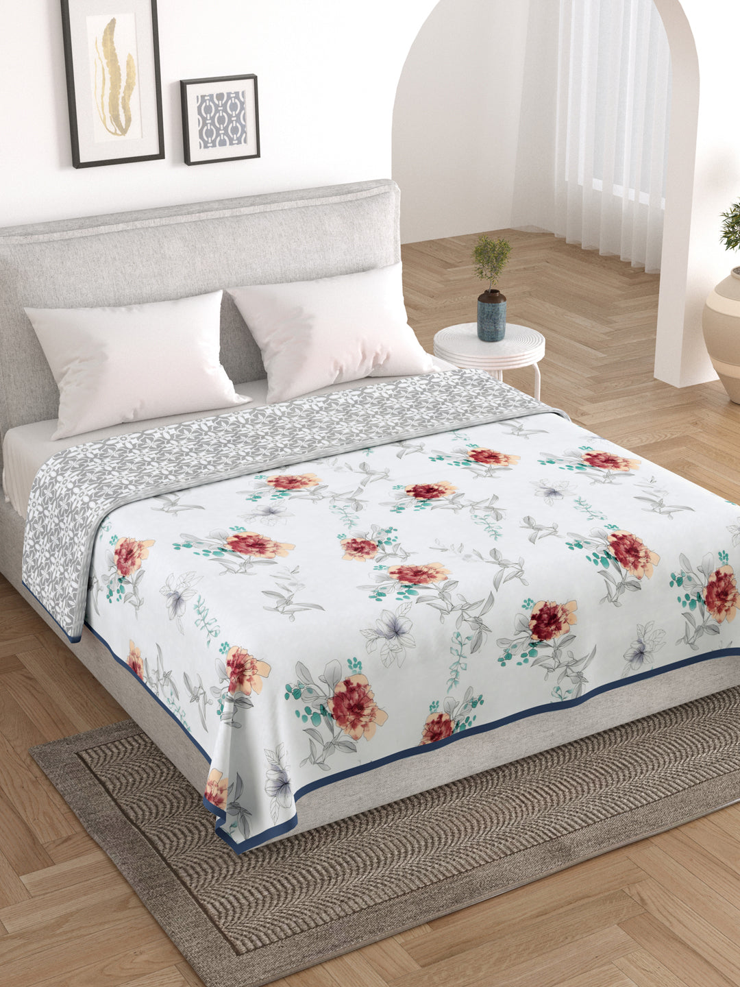 Porcelaine Reversible Cotton AC Dohar