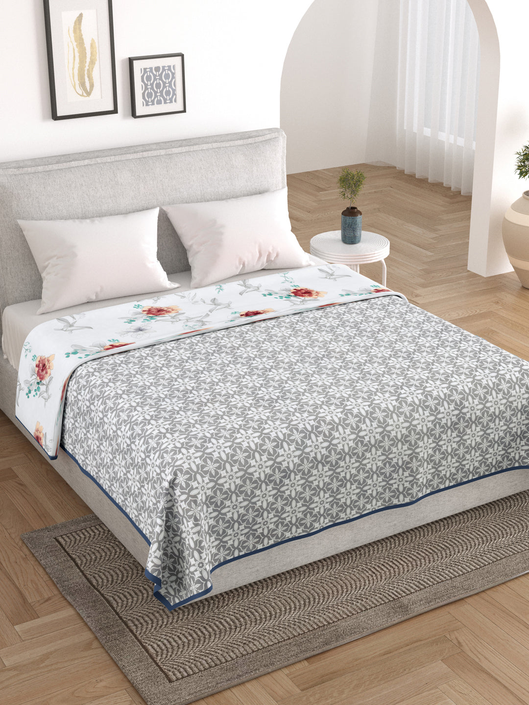 Porcelaine Reversible Cotton AC Dohar