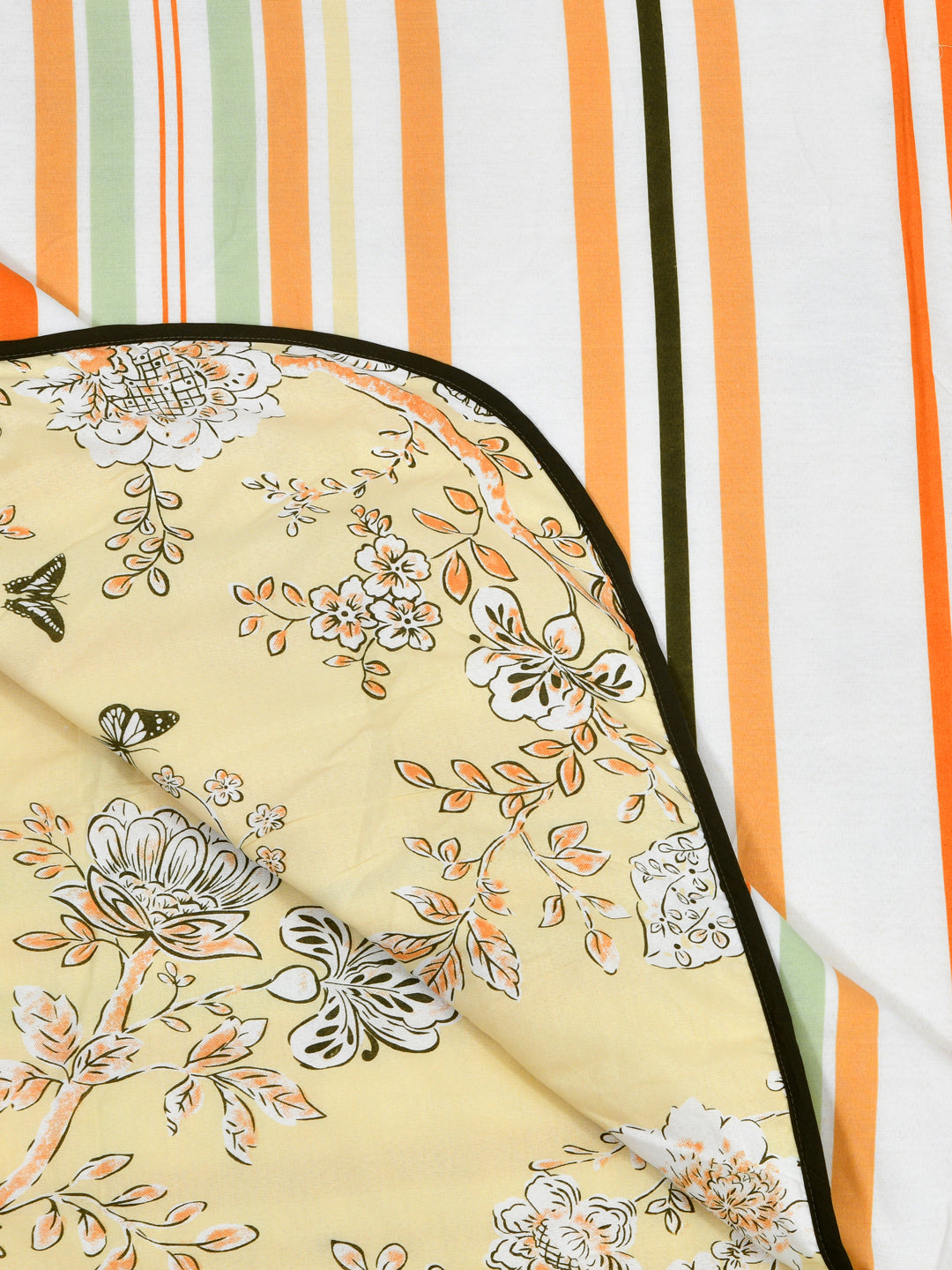 Autumn Garden Reversible Cotton AC Dohar