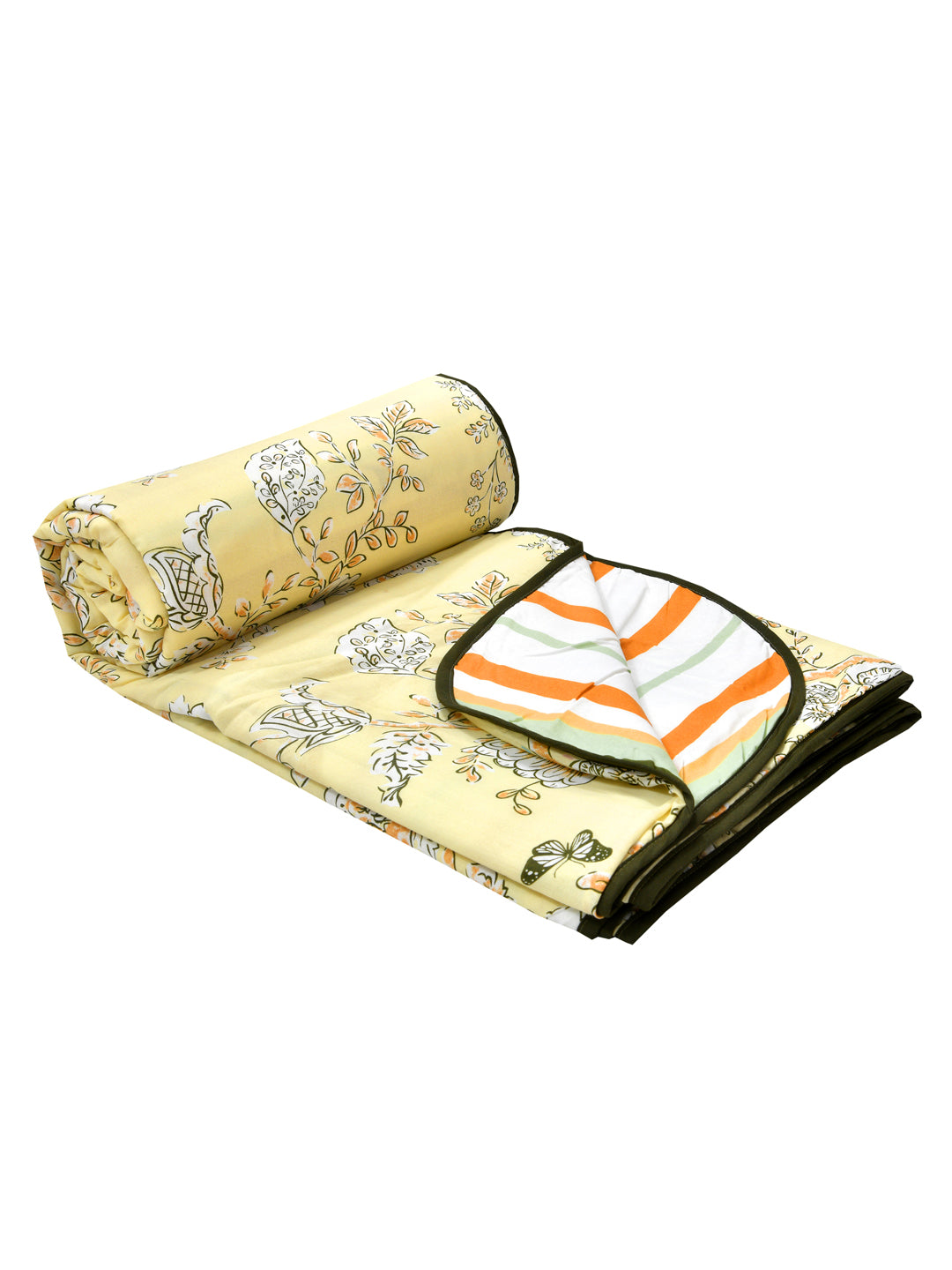 Autumn Garden Reversible Cotton AC Dohar