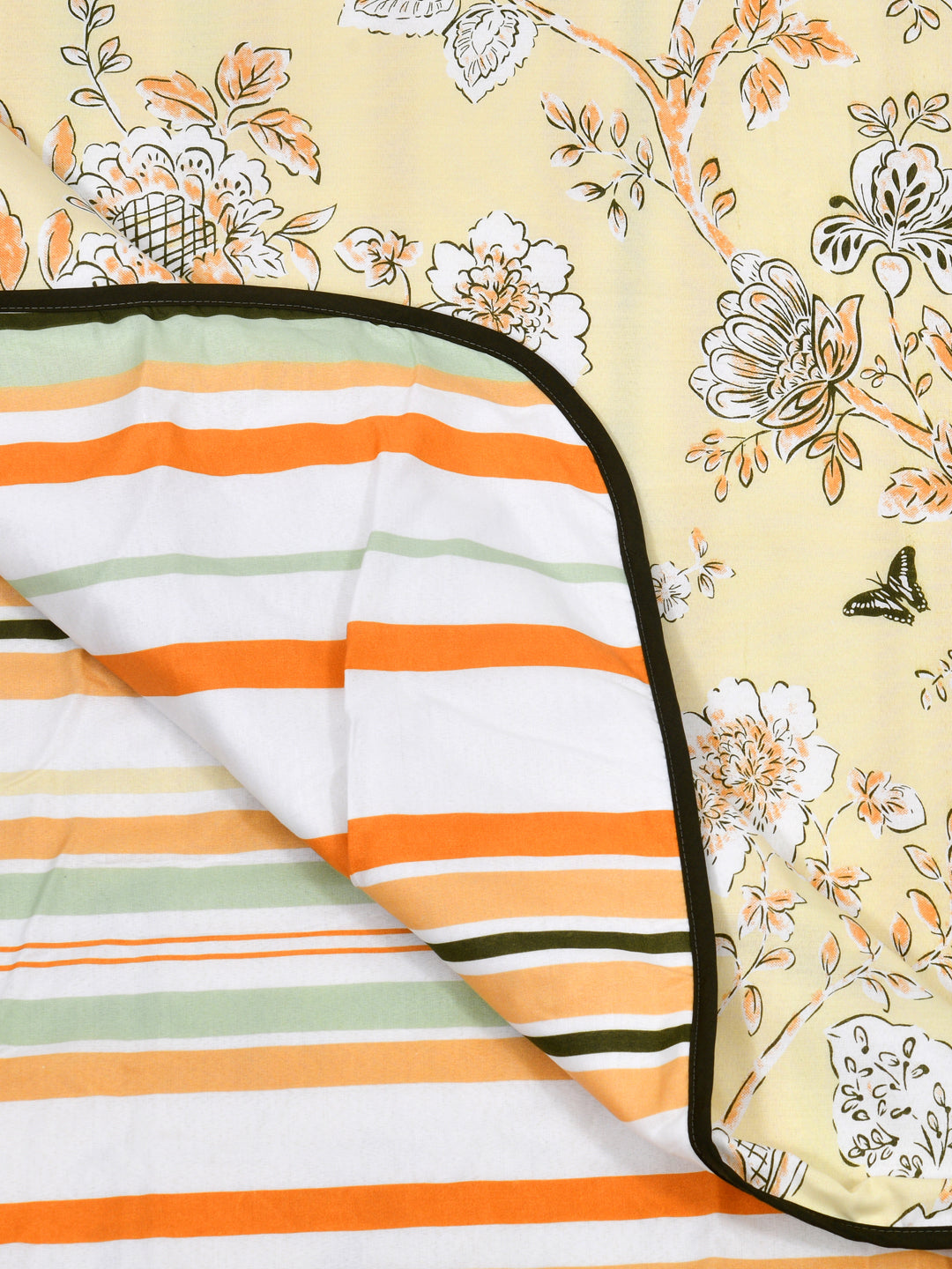 Autumn Garden Reversible Cotton AC Dohar