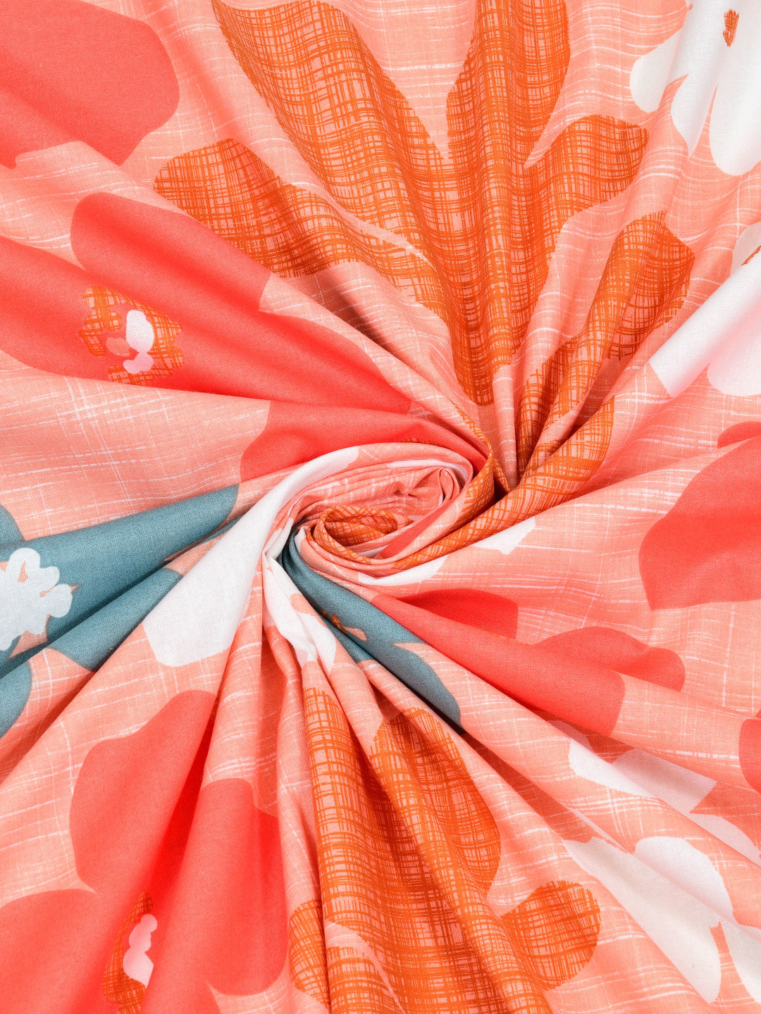 Petal Play 144 TC Cotton Bedsheet Set (A)