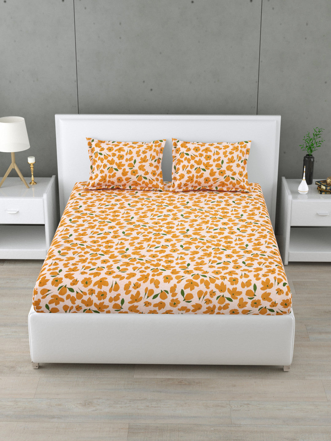 Florence 144 TC Cotton Bedsheet Set