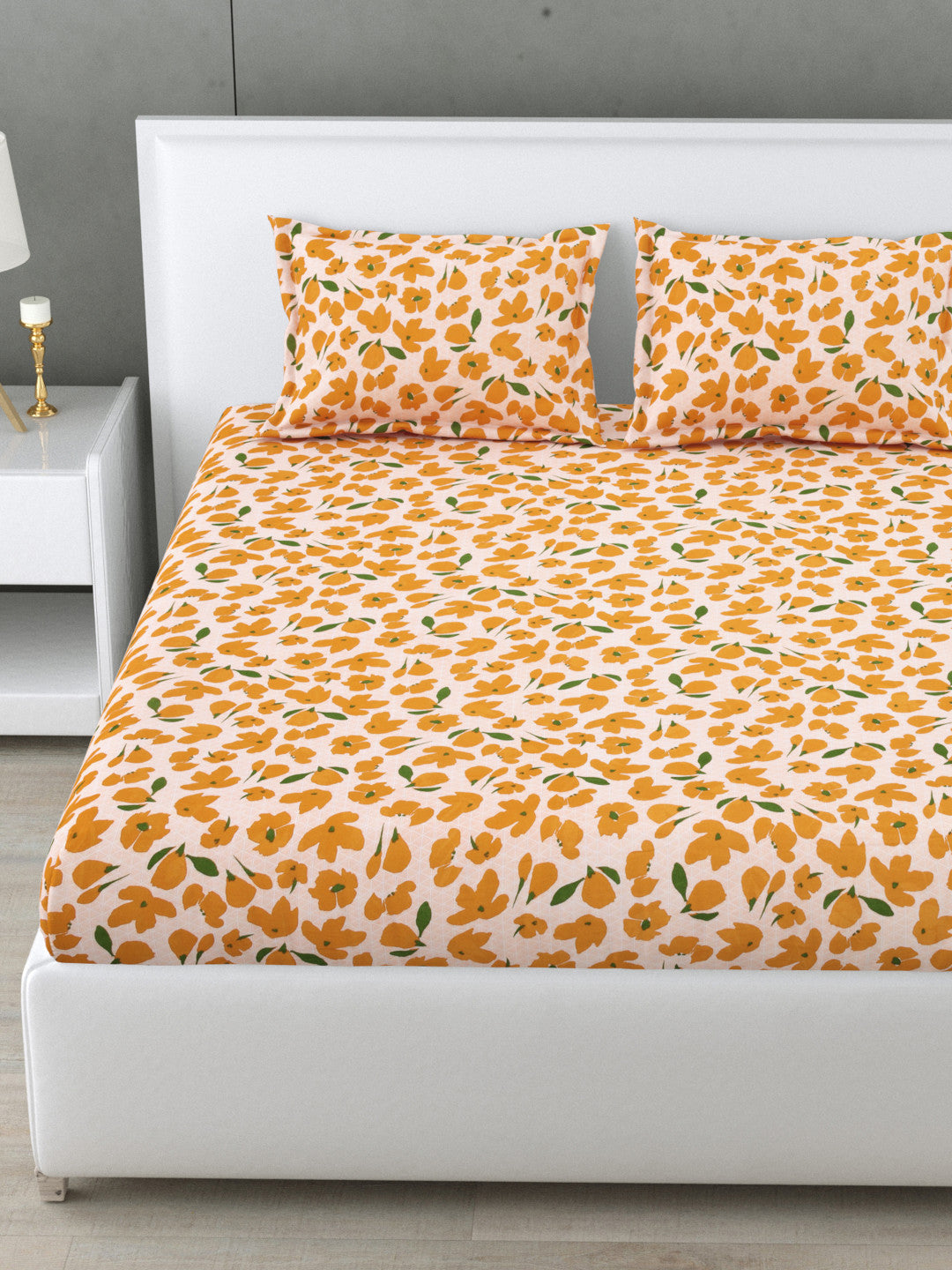 Florence 144 TC Cotton Bedsheet Set