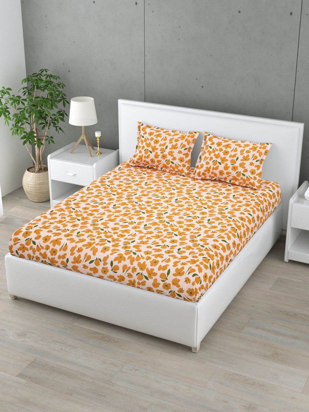 Florence 144 TC Cotton Bedsheet Set