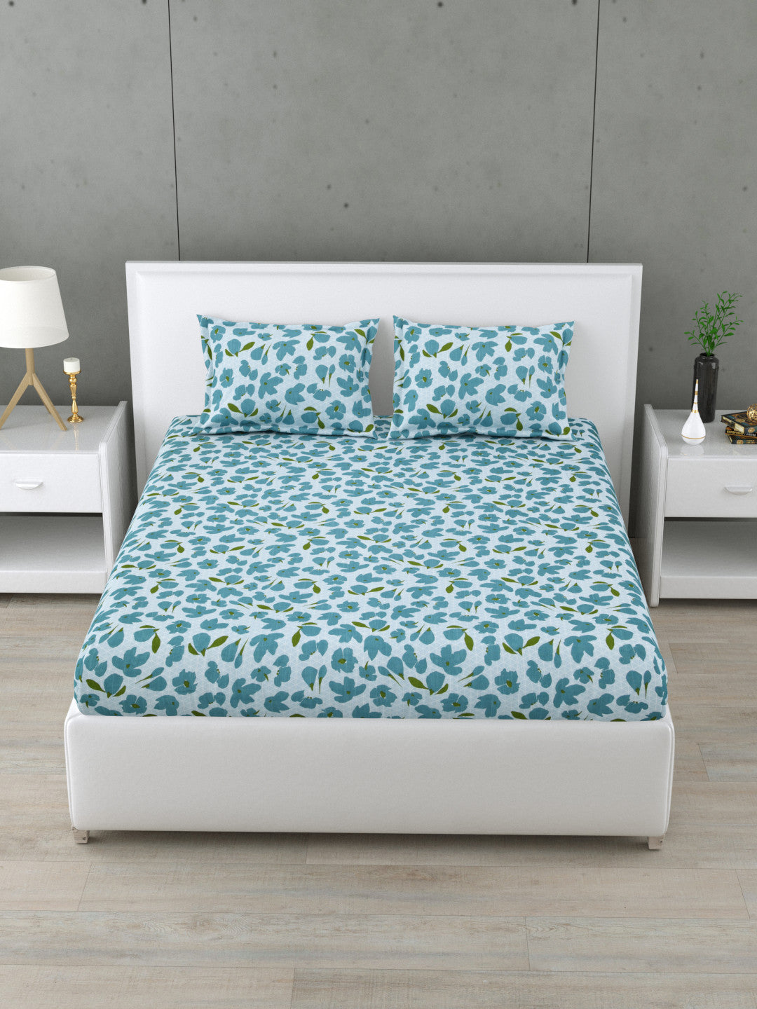 Florence 144 TC Cotton Bedsheet Set
