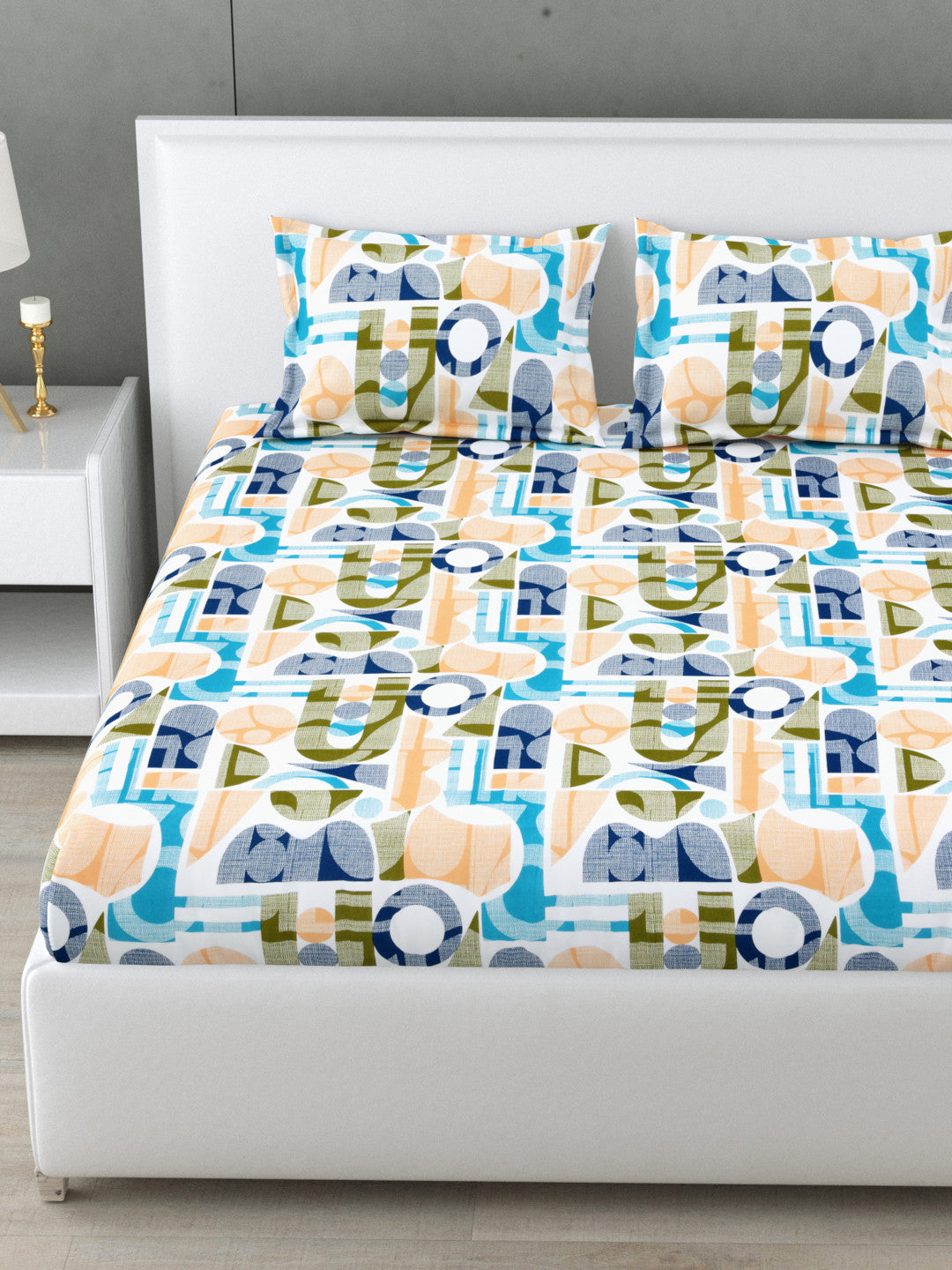 Geonova 144 TC Cotton Bedsheet Set
