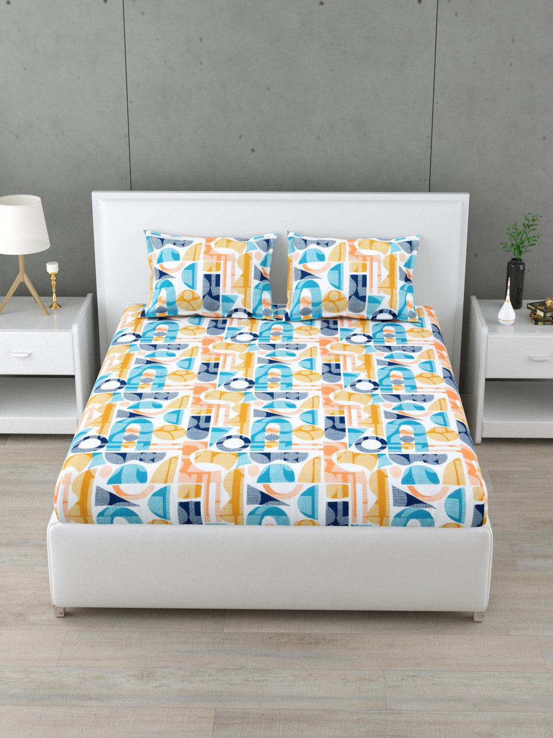 Geonova 144 TC Cotton Bedsheet Set