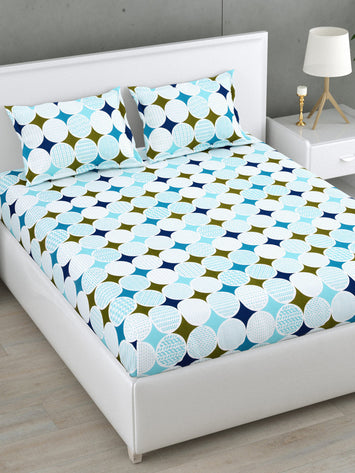 Veyra 144 TC Cotton Bedsheet Set
