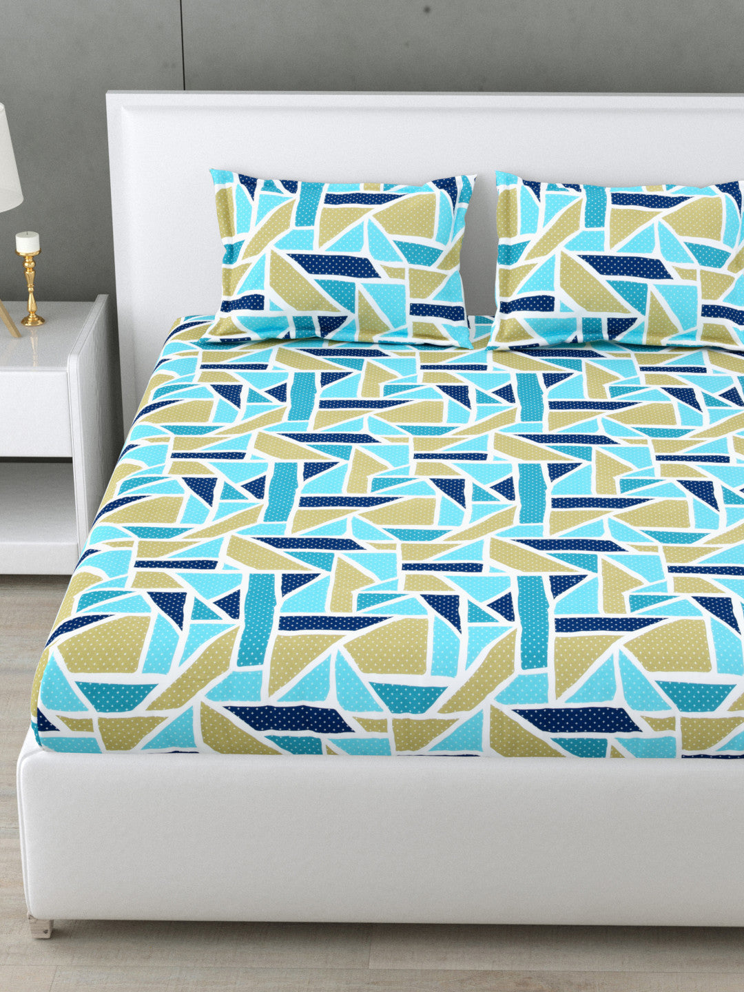 Prism 144 TC Cotton Bedsheet Set (A)