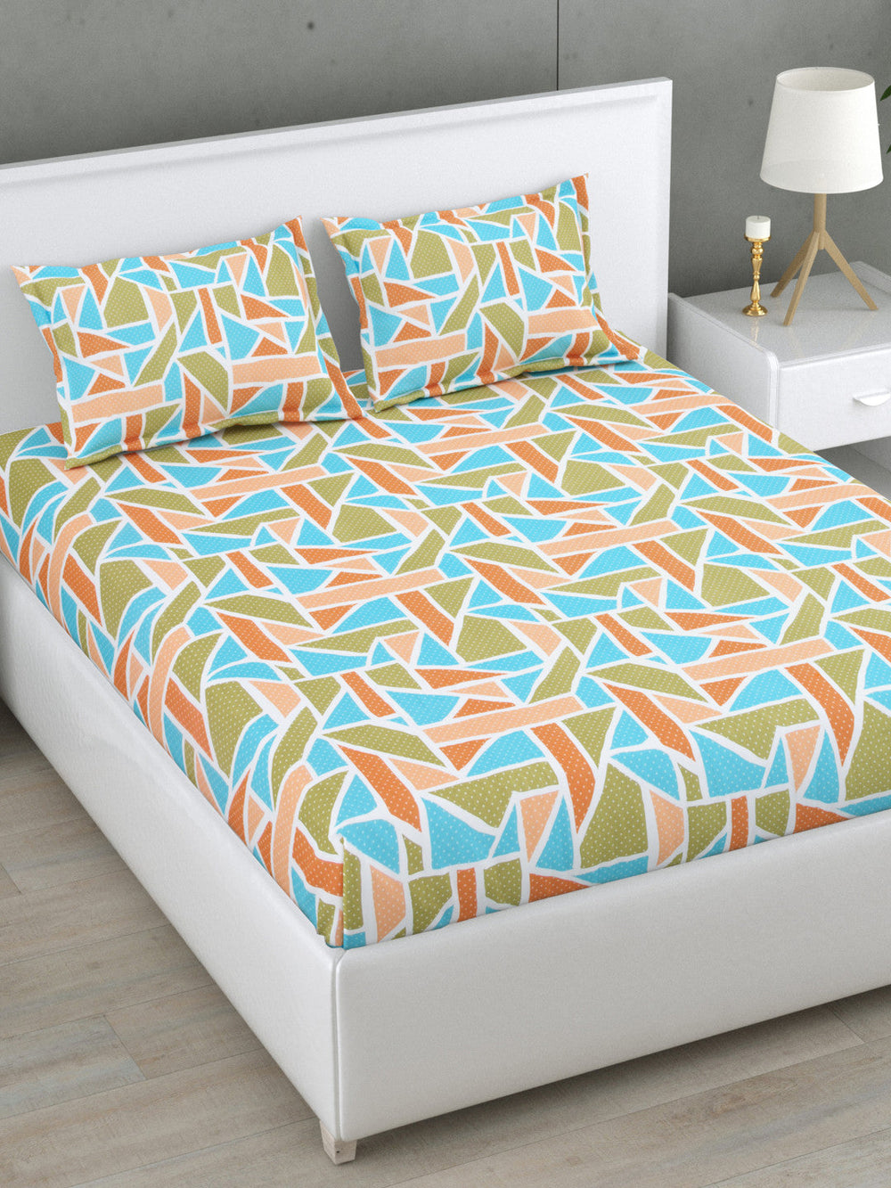 Prism 144 TC Cotton Bedsheet Set (B)