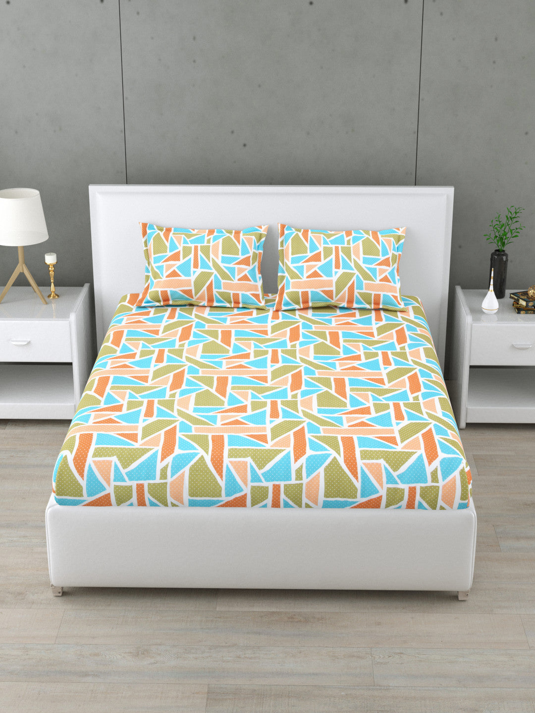 Prism 144 TC Cotton Bedsheet Set (B)