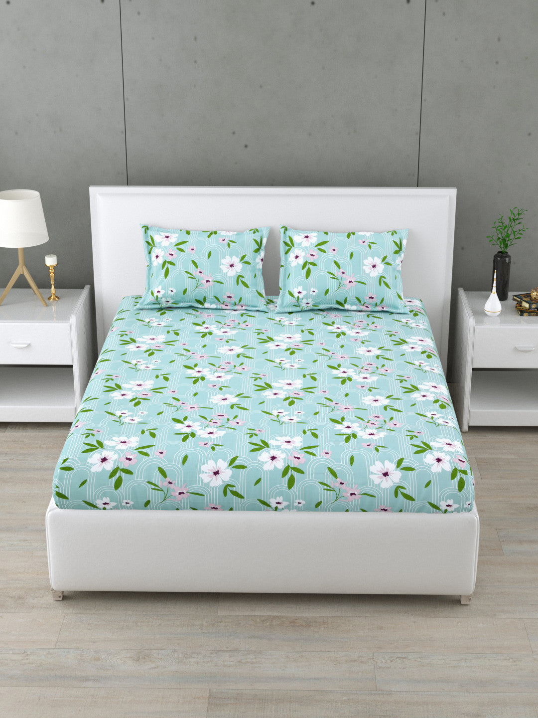 Essenza 144 TC Cotton Bedsheet Set