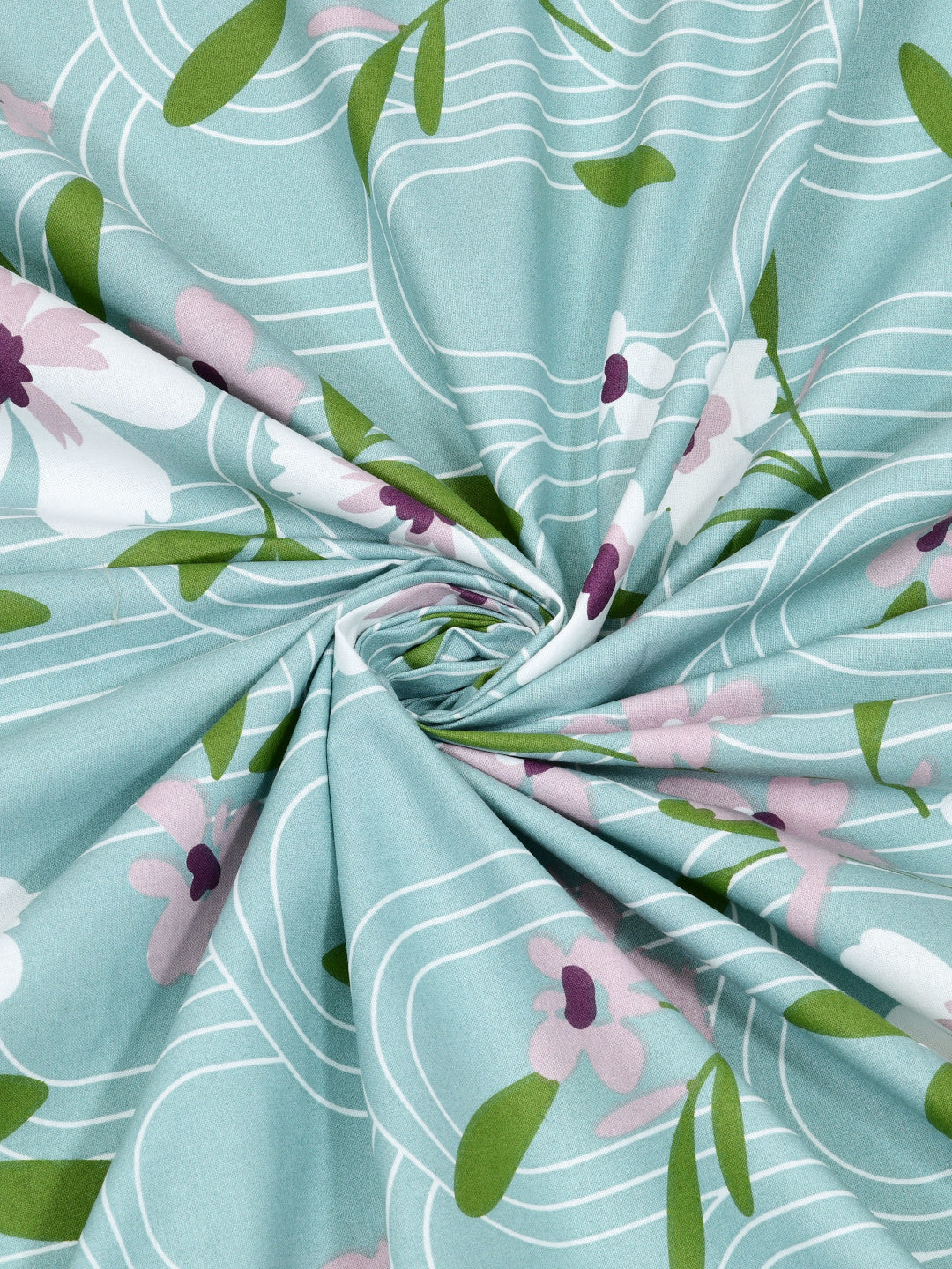 Essenza 144 TC Cotton Bedsheet Set (A)