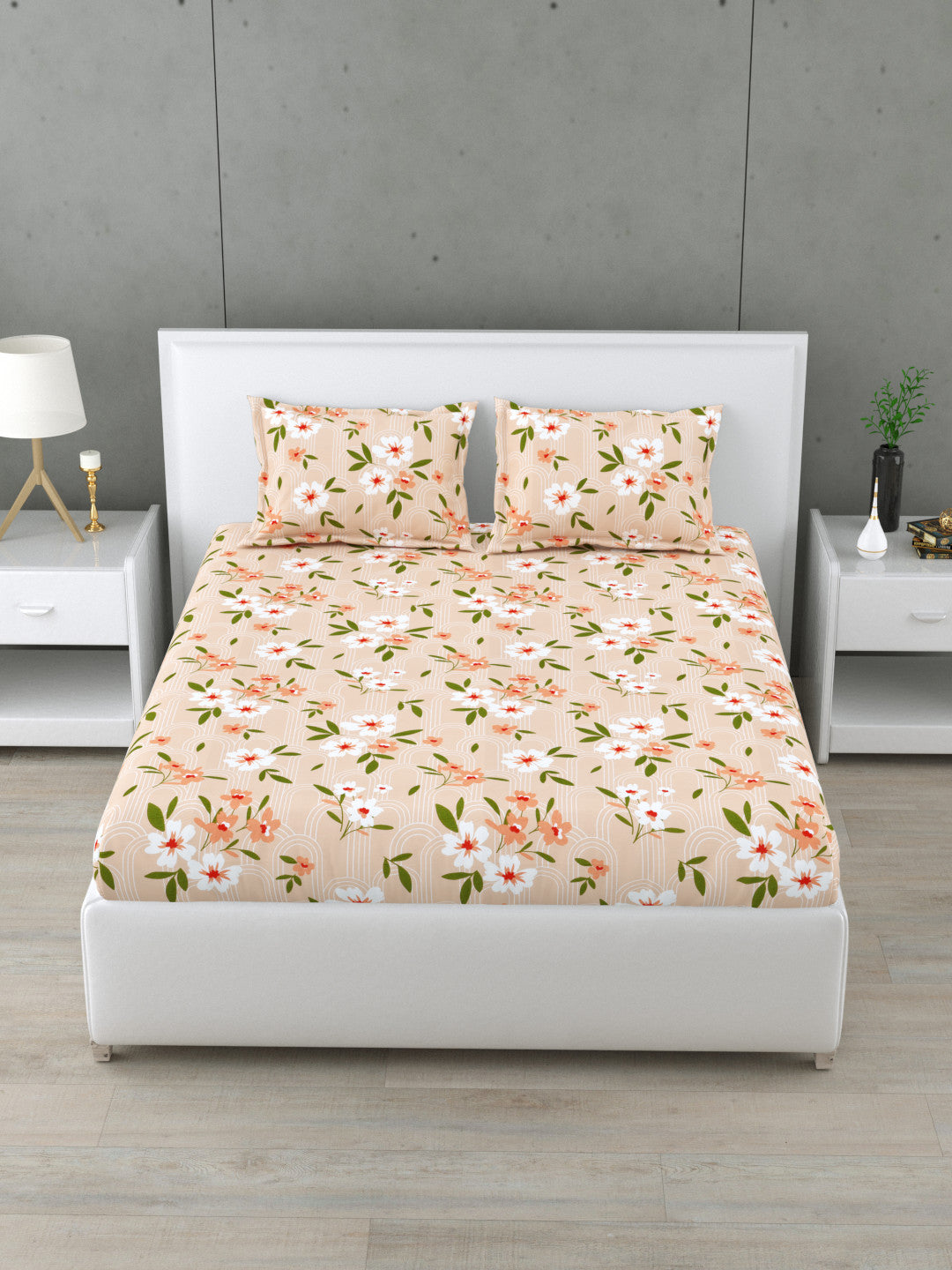 Essenza 144 TC Cotton Bedsheet Set (B)