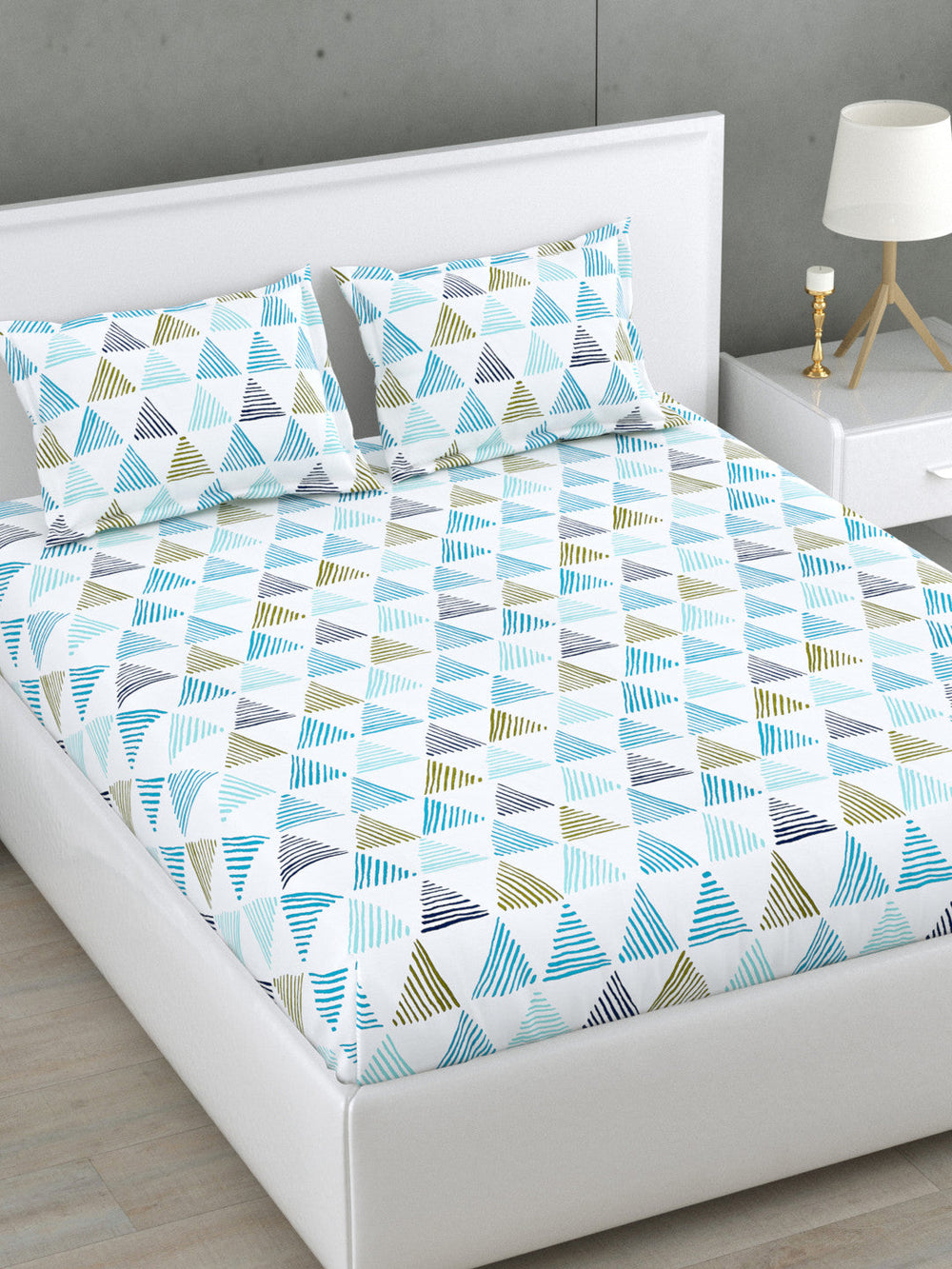 Polara 144 TC Cotton Bedsheet Set (B)