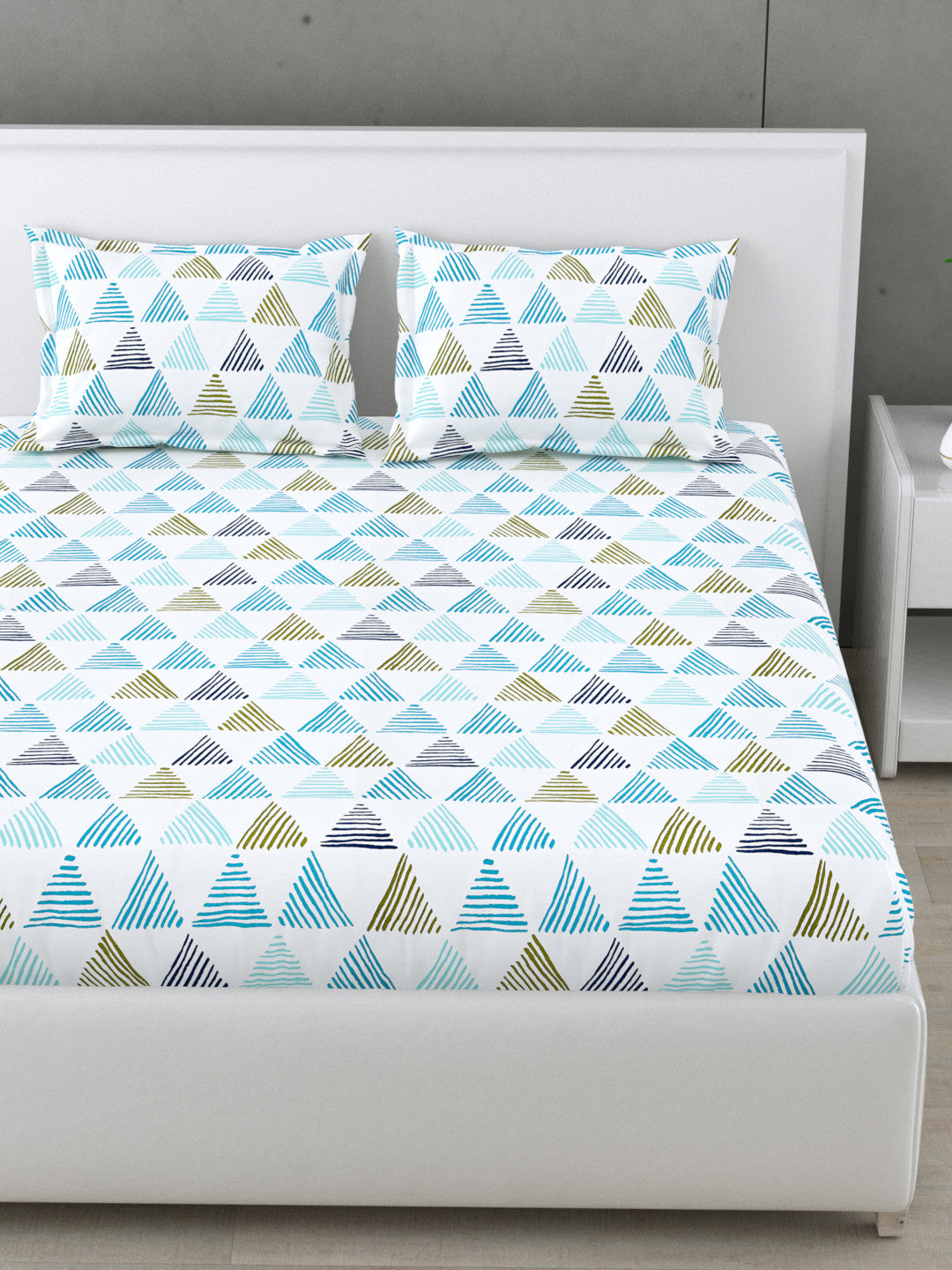 Polara 144 TC Cotton Bedsheet Set (B)