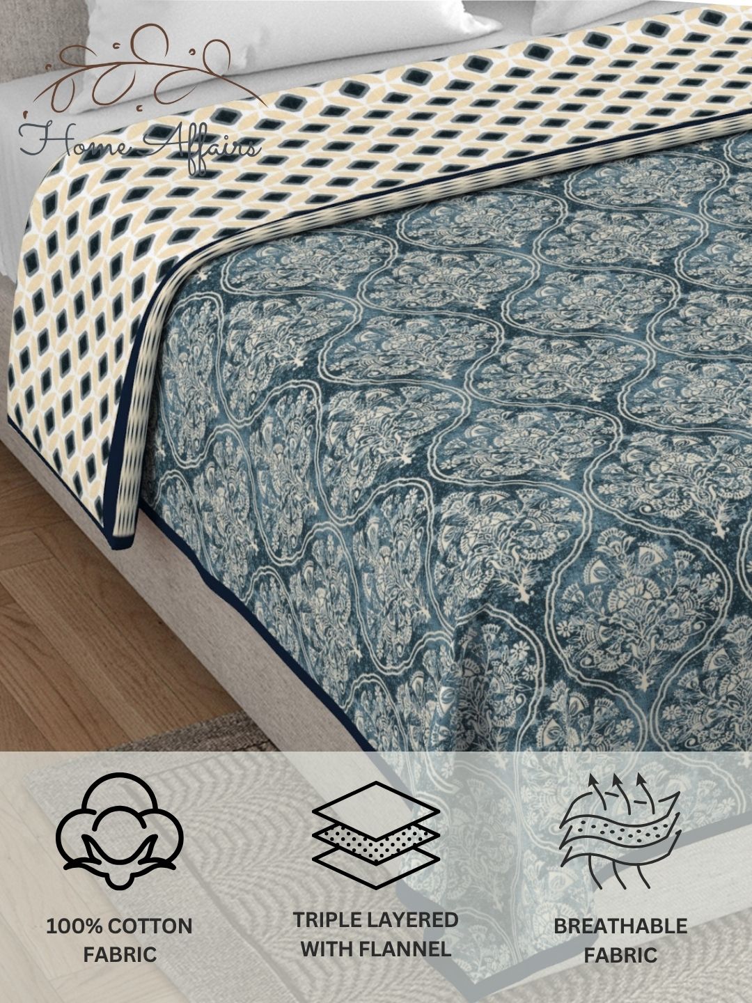 Shayana Cotton Dohar Blanket