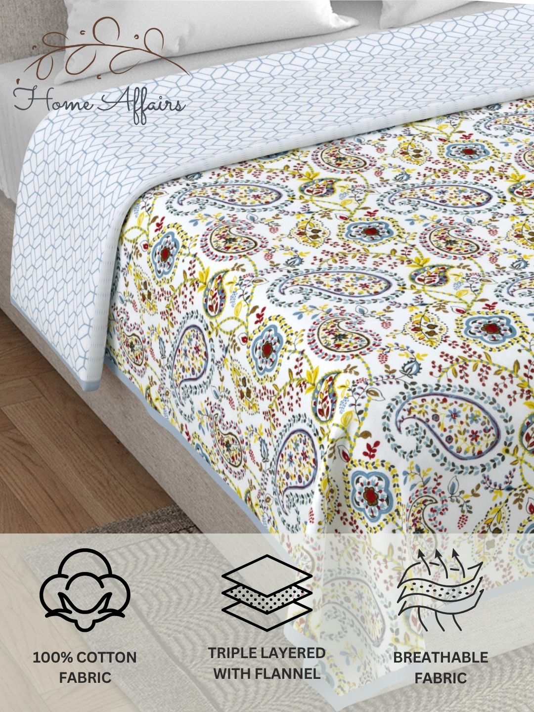 Shubhra Cotton Dohar Blanket