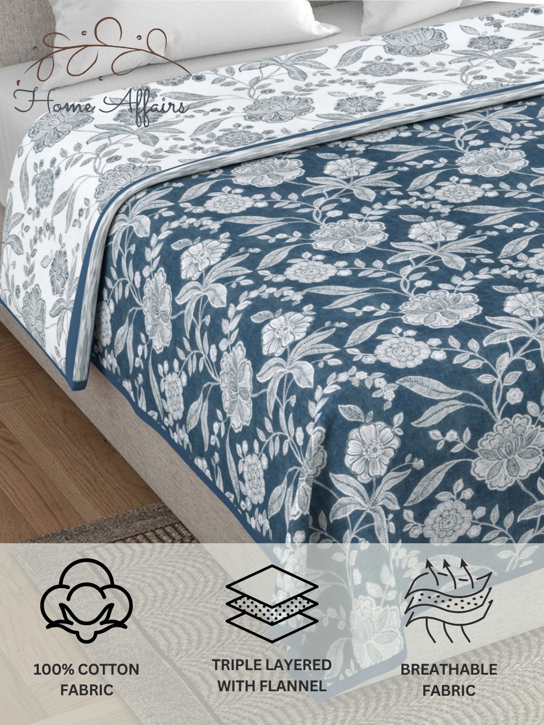 Mridu Cotton Dohar Blanket