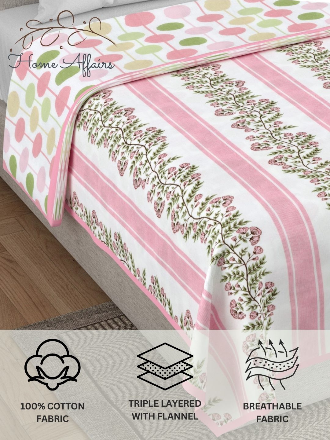 Tanvi Cotton Dohar Blanket