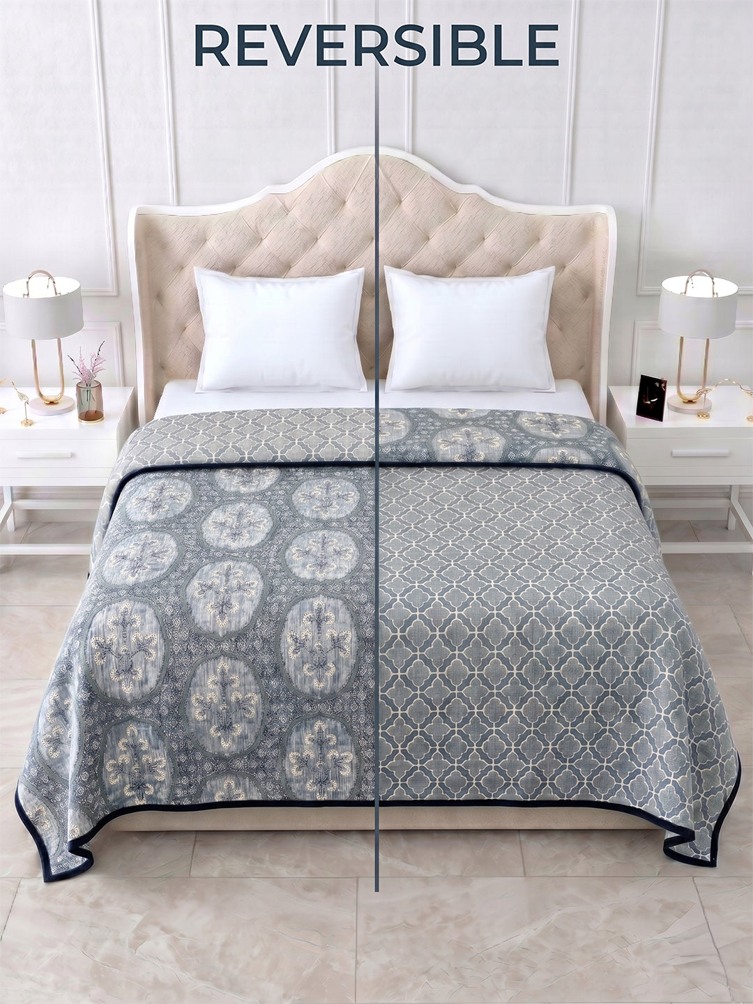 Chanda Reversible Cotton Dohar, Hawa Mahal Collection