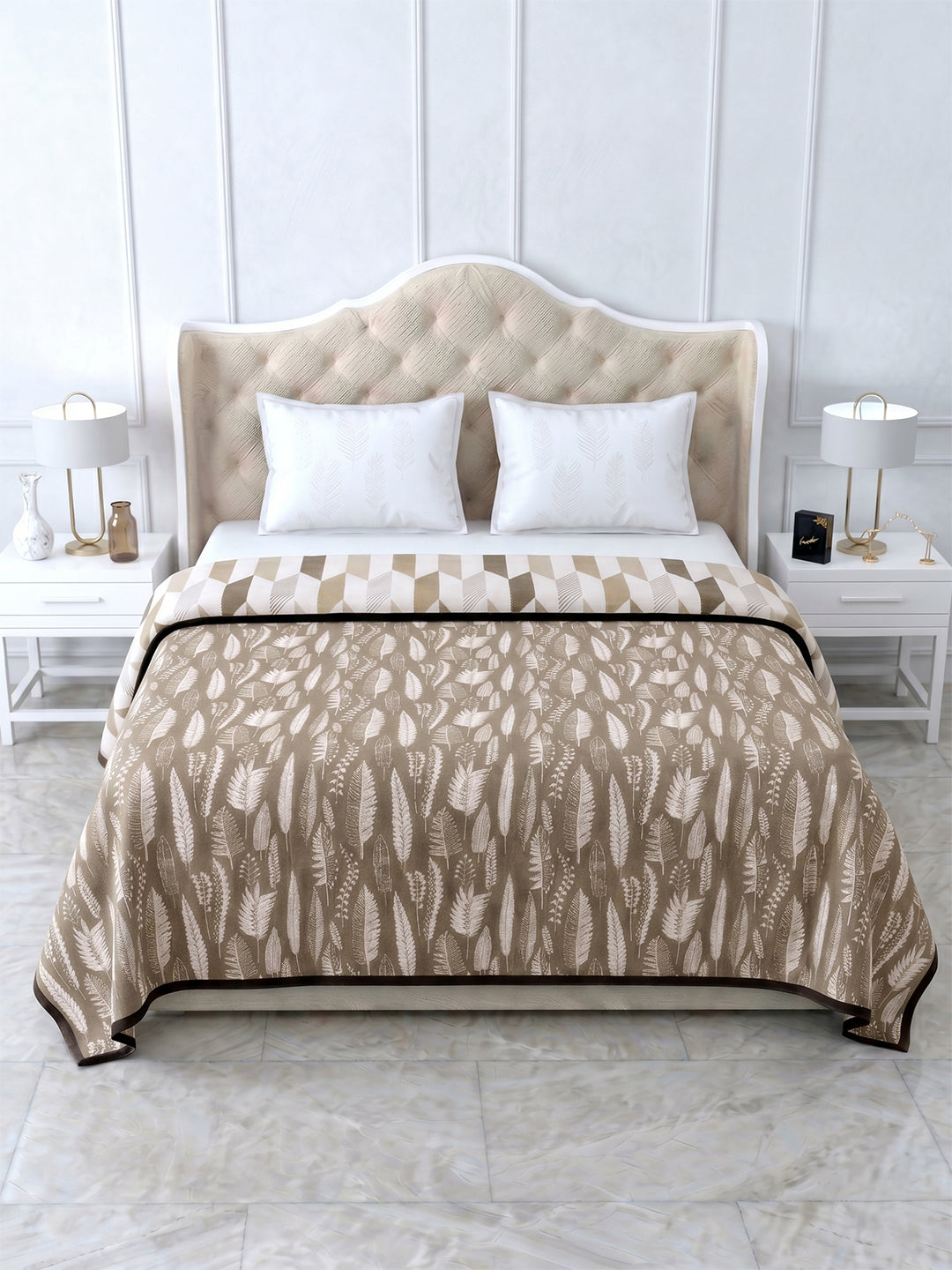 Mriga Reversible Cotton Dohar, Hawa Mahal Collection
