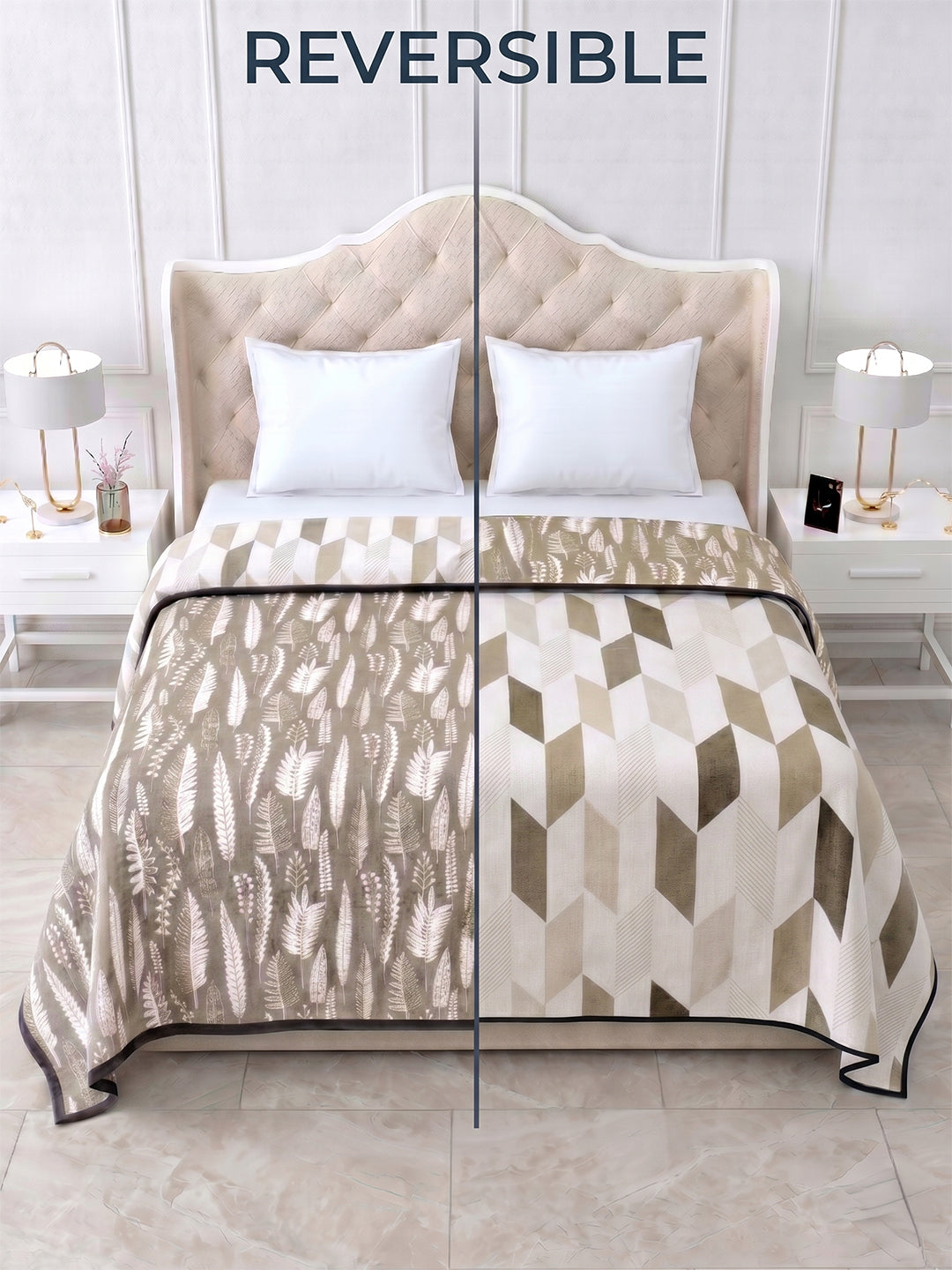 Mriga Reversible Cotton Dohar, Hawa Mahal Collection