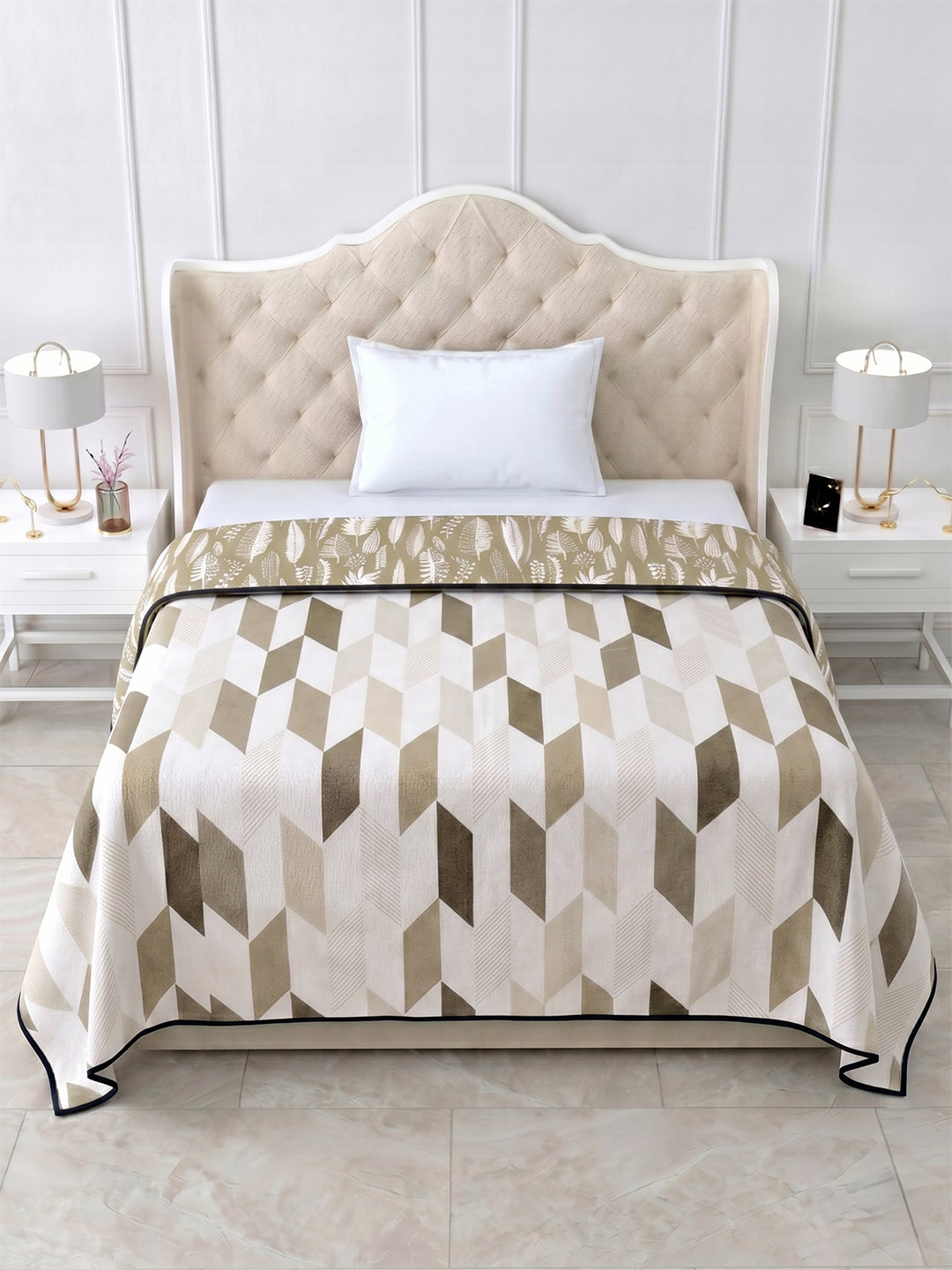 Mriga Reversible Cotton Dohar, Hawa Mahal Collection