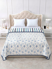 Shubhra Reversible Cotton Dohar, Hawa Mahal Collection
