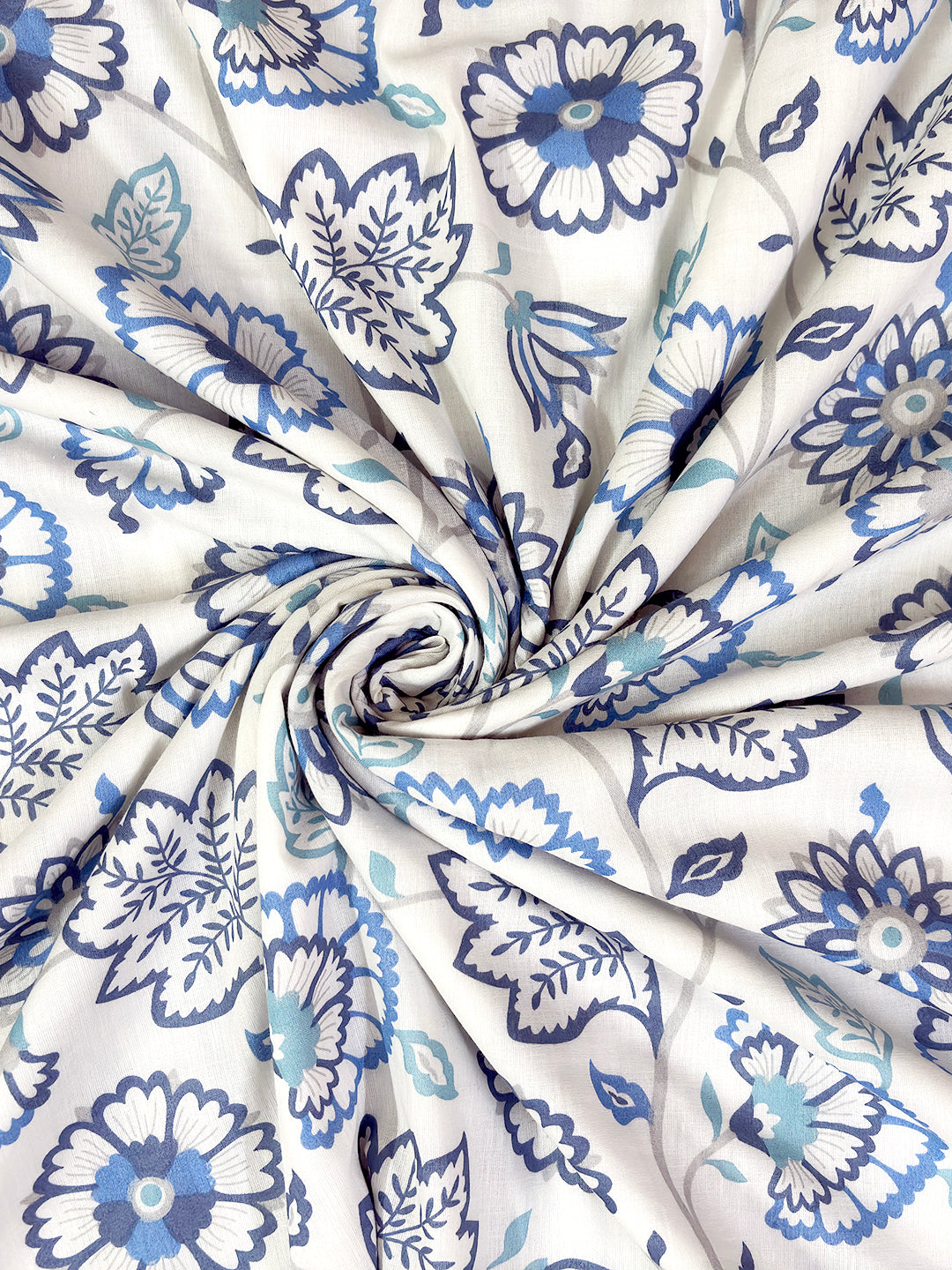 Shubhra Reversible Cotton Dohar, Hawa Mahal Collection