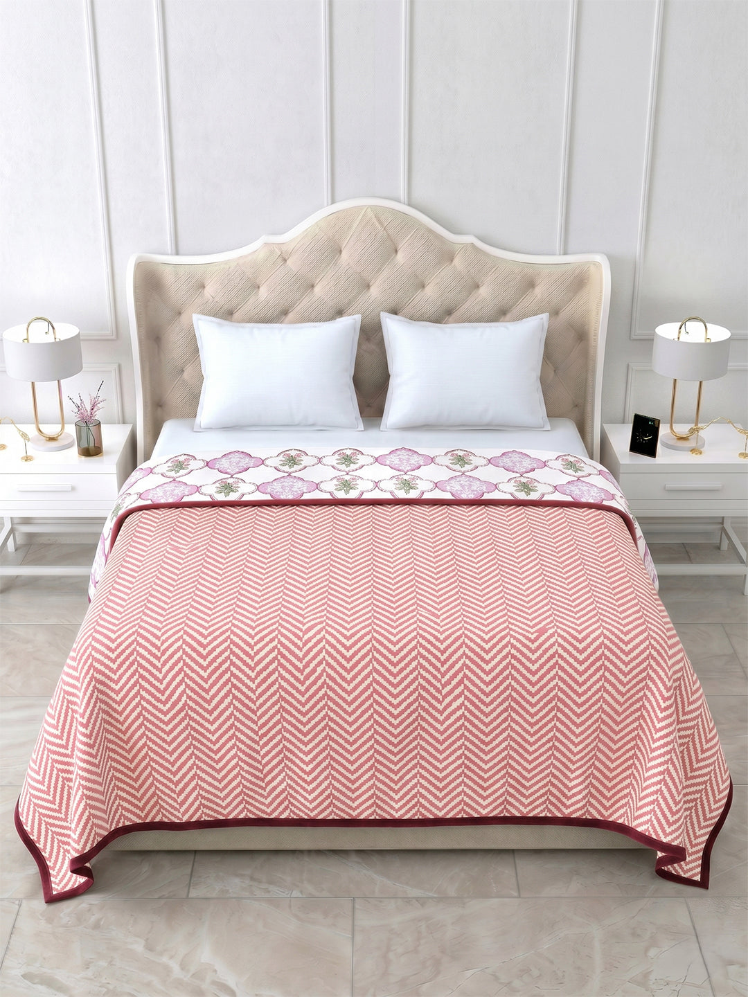 Swapna Reversible Cotton Dohar, Hawa Mahal Collection