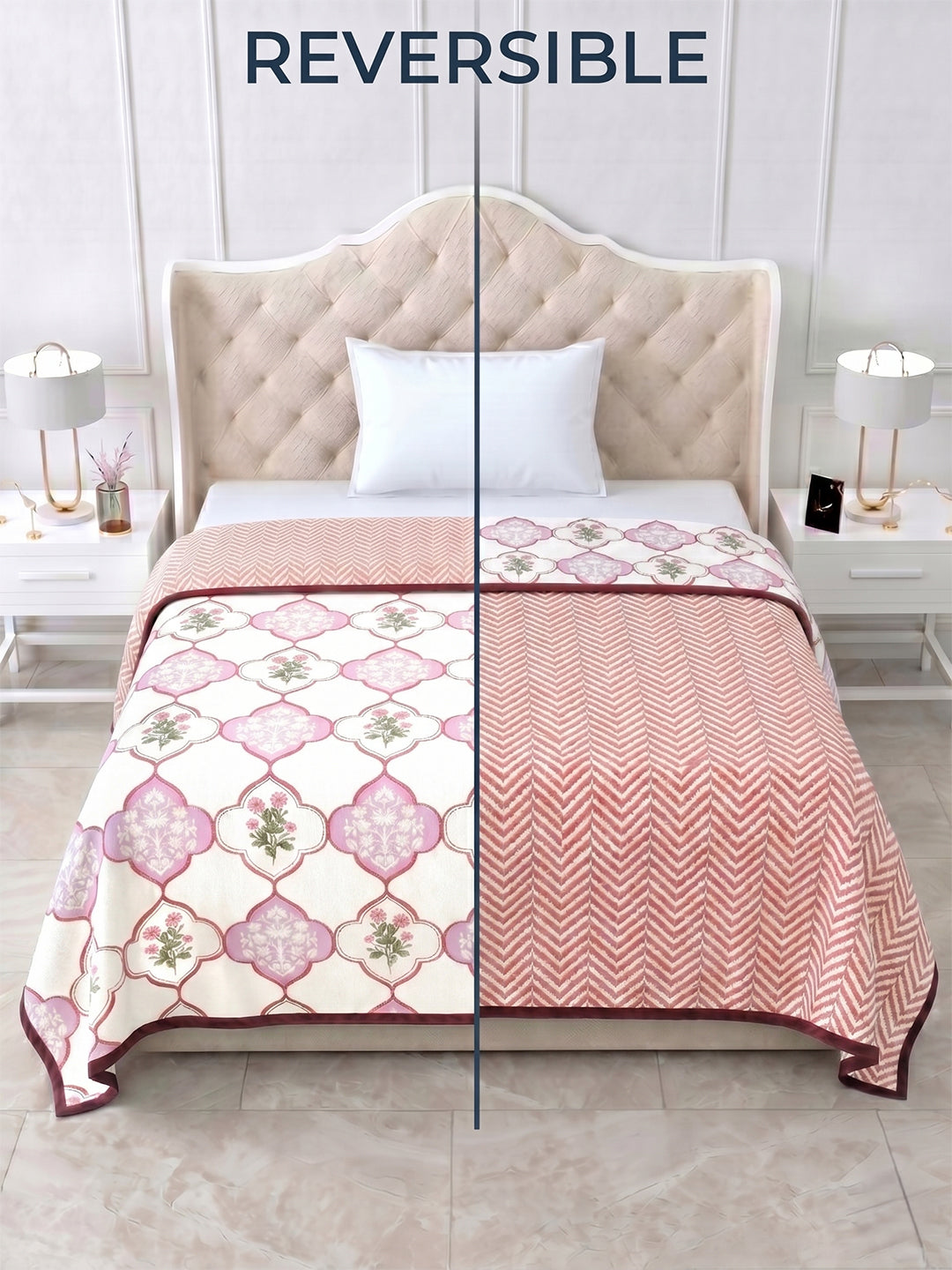 Swapna Reversible Cotton Dohar, Hawa Mahal Collection