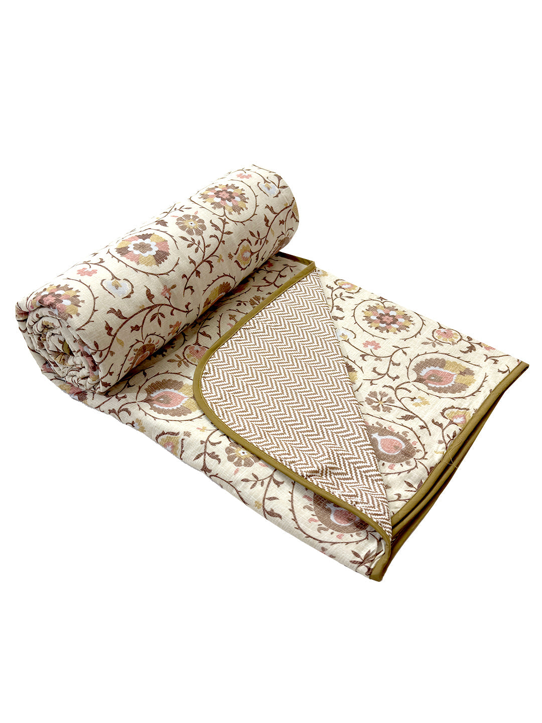 Sukha Reversible Cotton Dohar, Hawa Mahal Collection