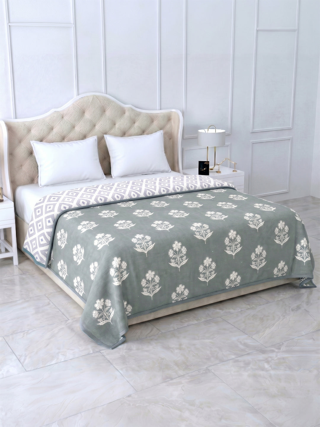 Manjari Reversible Cotton Dohar, Hawa Mahal Collection