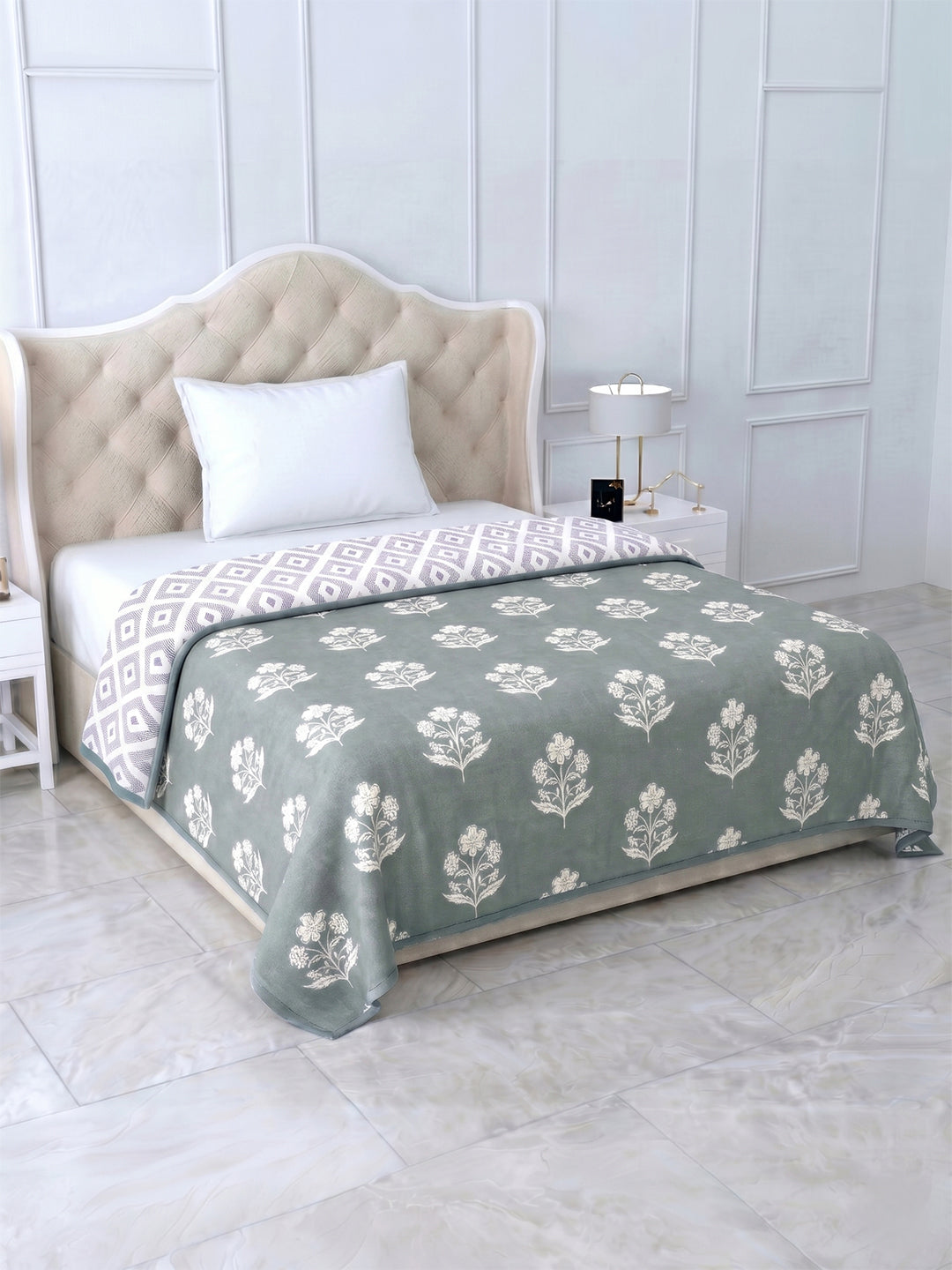 Manjari Reversible Cotton Dohar, Hawa Mahal Collection