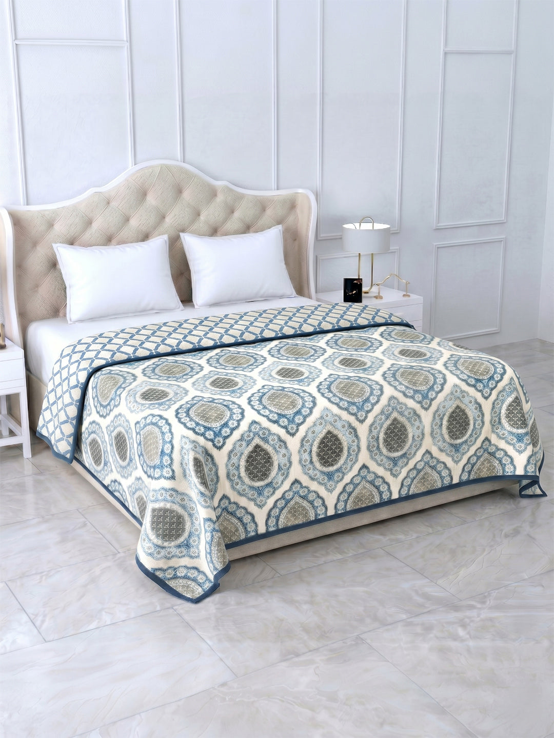 Mandara Reversible Cotton Dohar, Hawa Mahal Collection