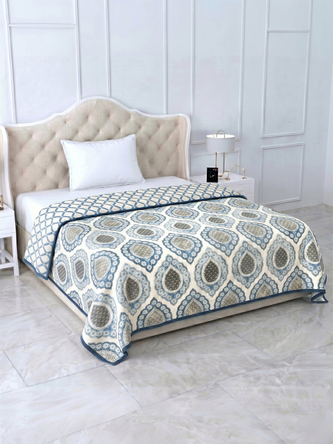 Mandara Reversible Cotton Dohar, Hawa Mahal Collection