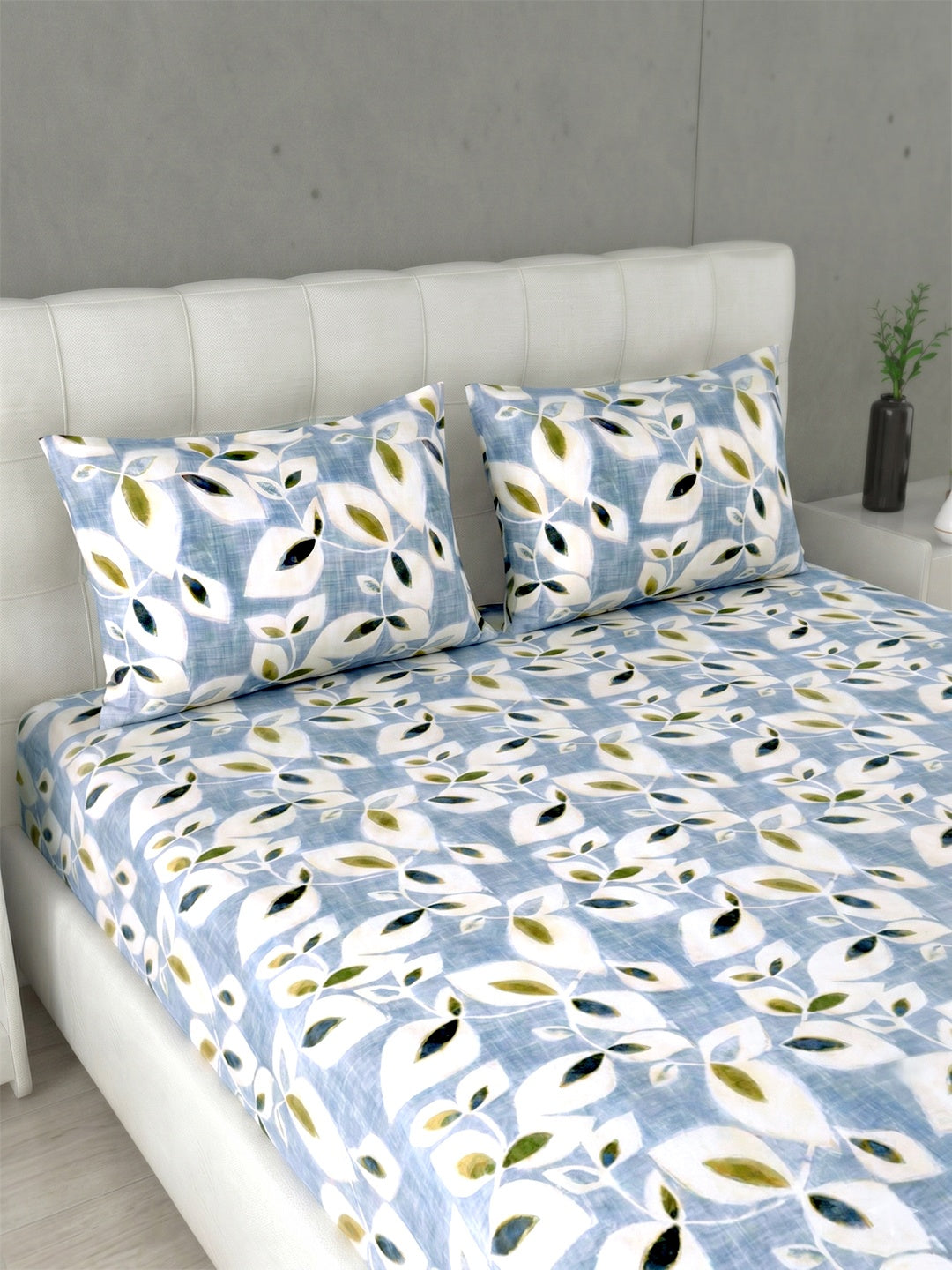 Honeybrush Collection Bedsheet with 2 Pillow Covers (A)
