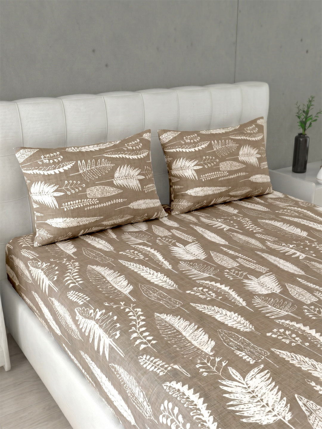Honeybrush Collection Bedsheet with 2 Pillow Covers