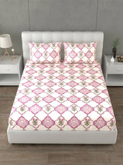 Honeybrush Collection Bedsheet with 2 Pillow Covers (A)