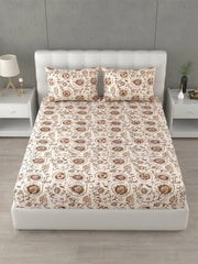 Honeybrush Collection Bedsheet with 2 Pillow Covers (A)