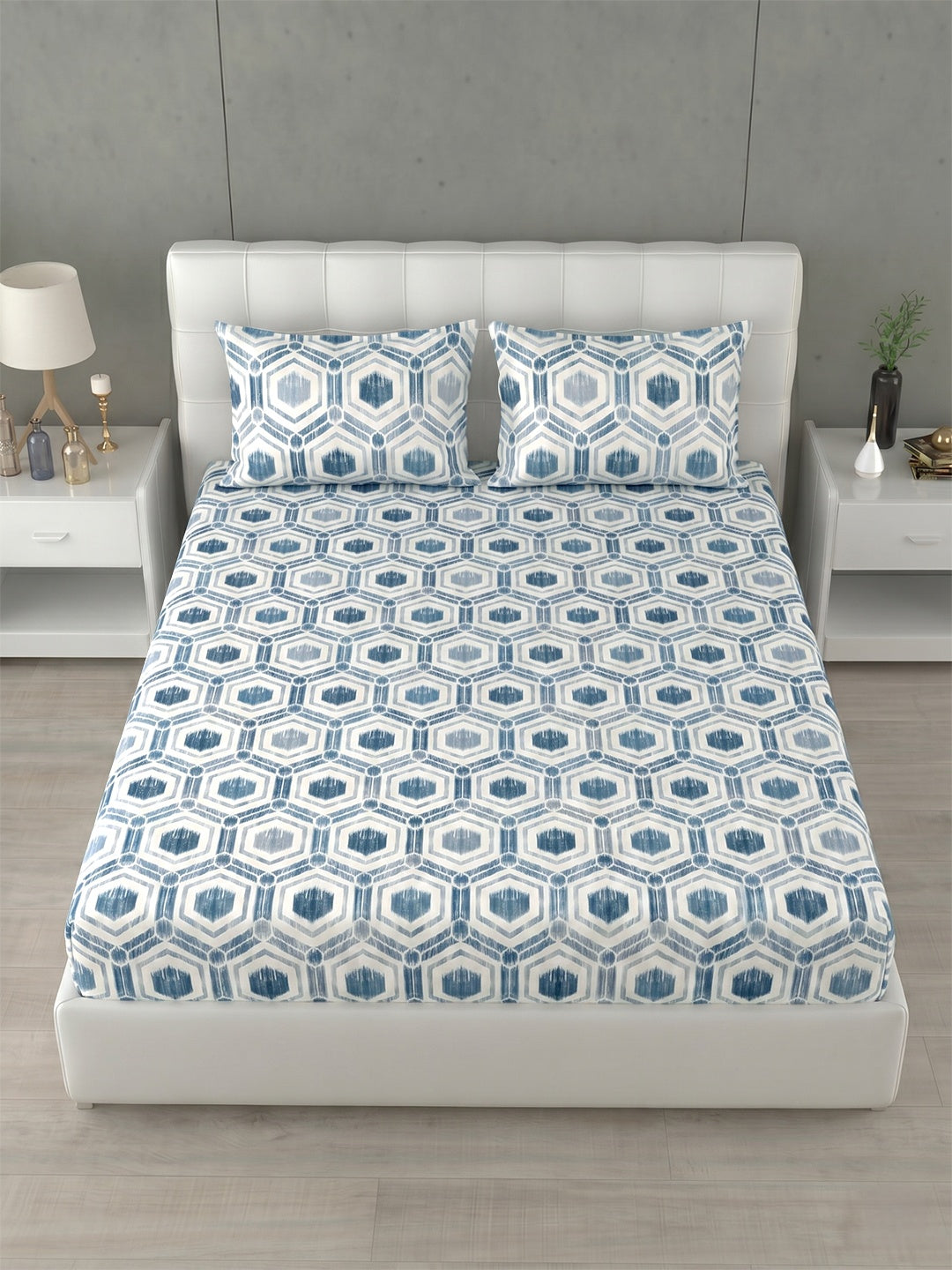 Honeybrush Collection Bedsheet with 2 Pillow Covers