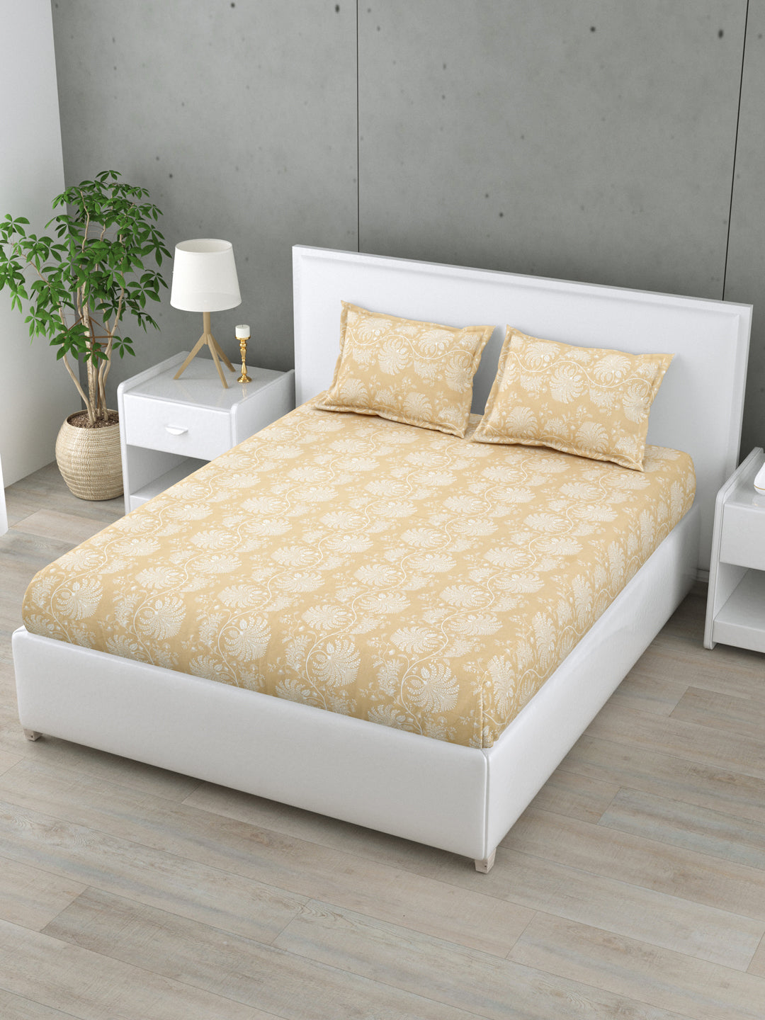 Nivra 160 TC Cotton Bedsheet Set