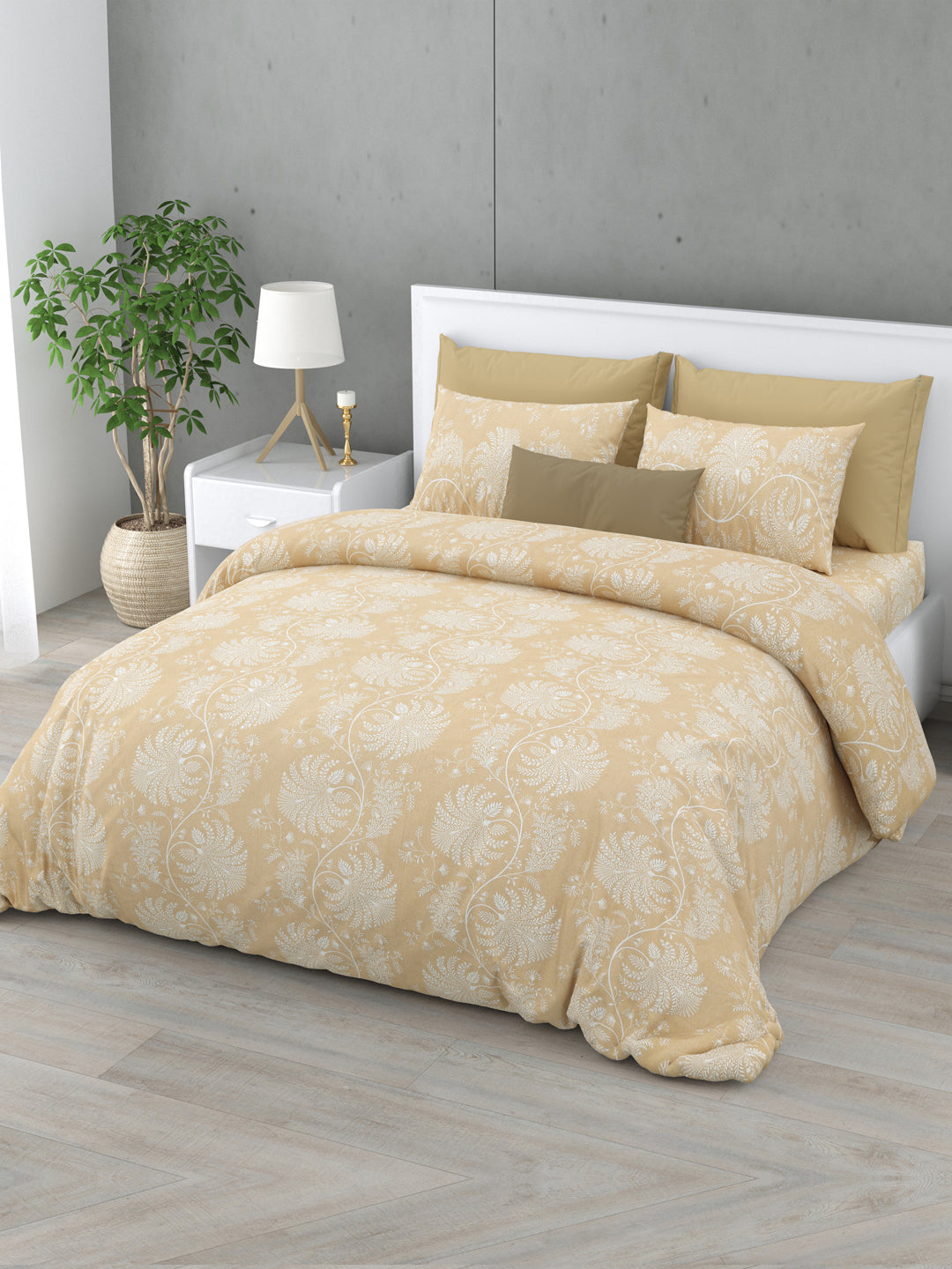 Nivra 160 TC Cotton Bedsheet Set